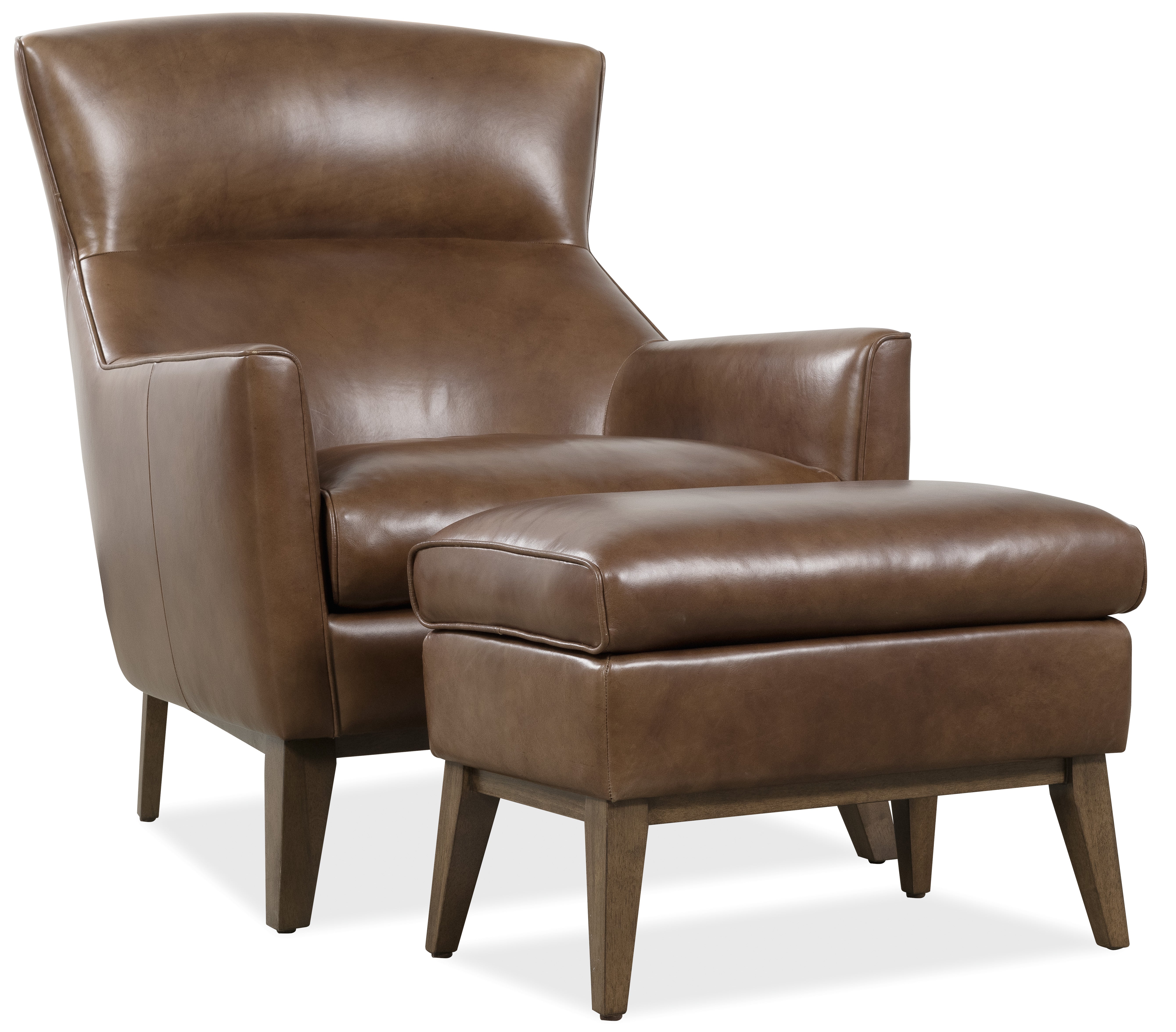 Hooker Furniture Camille Ottoman in Brown