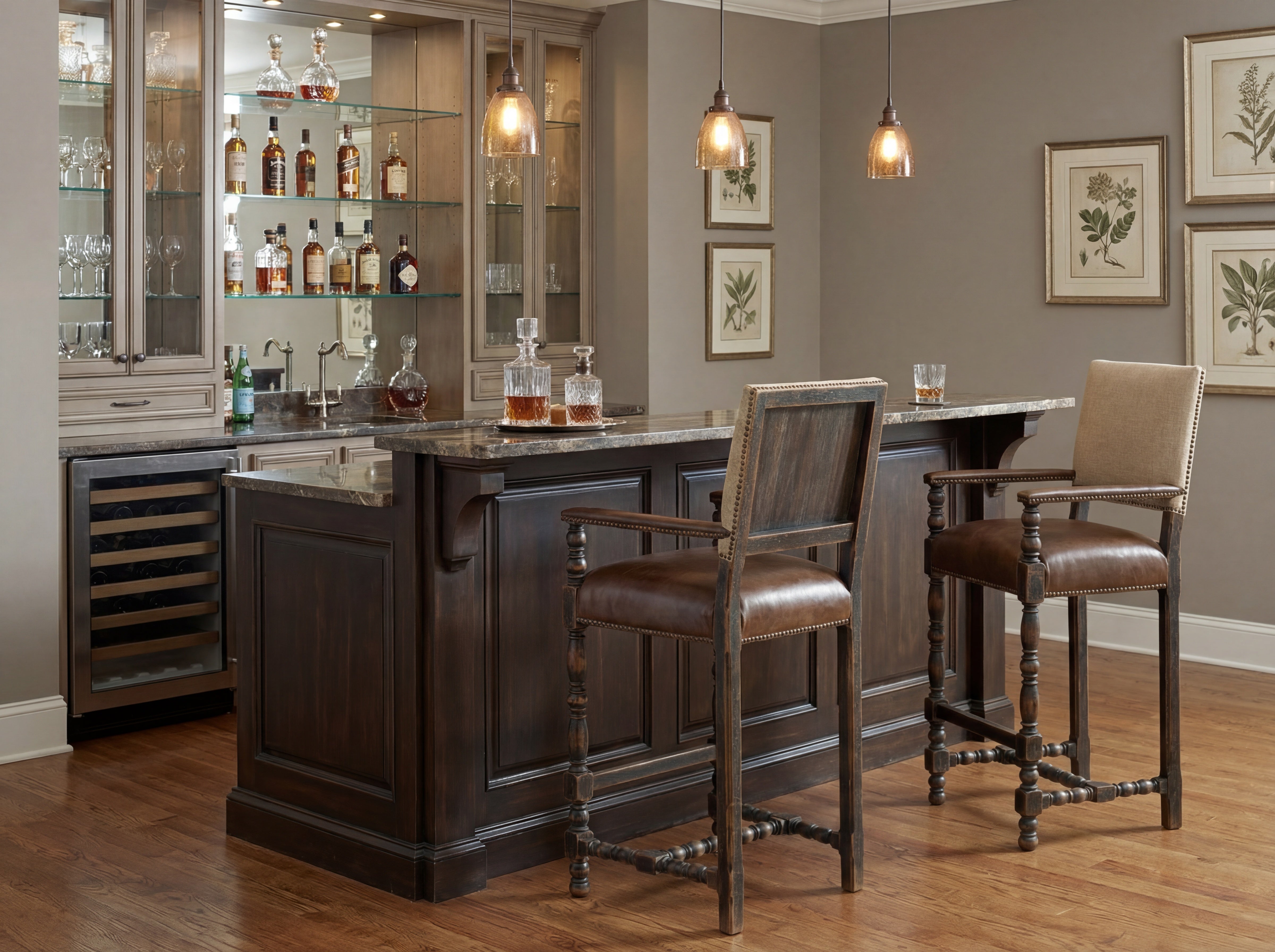 Hooker Furniture Comfort Barstool