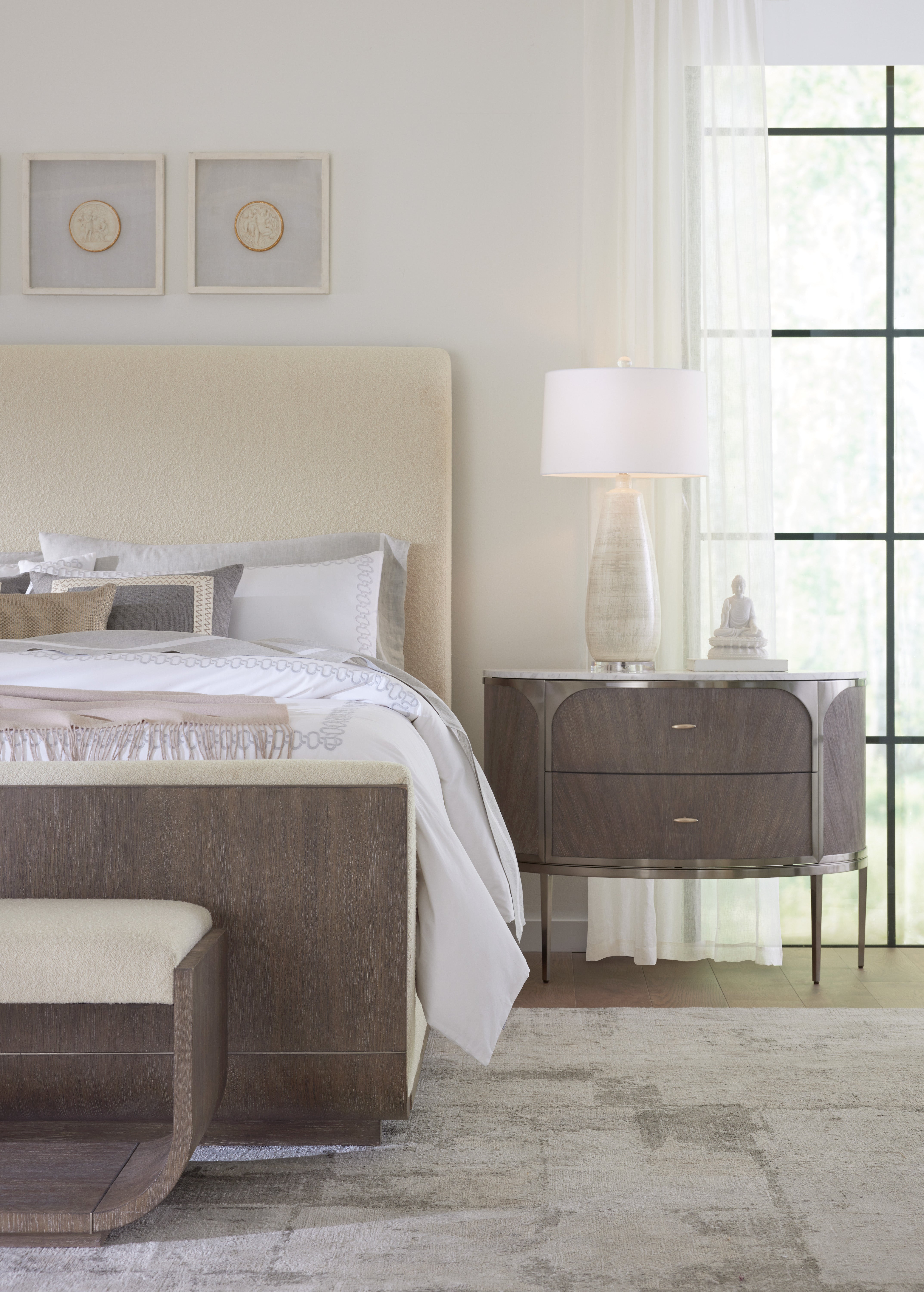 Hooker Furniture Modern Mood Two Drawer Nightstand