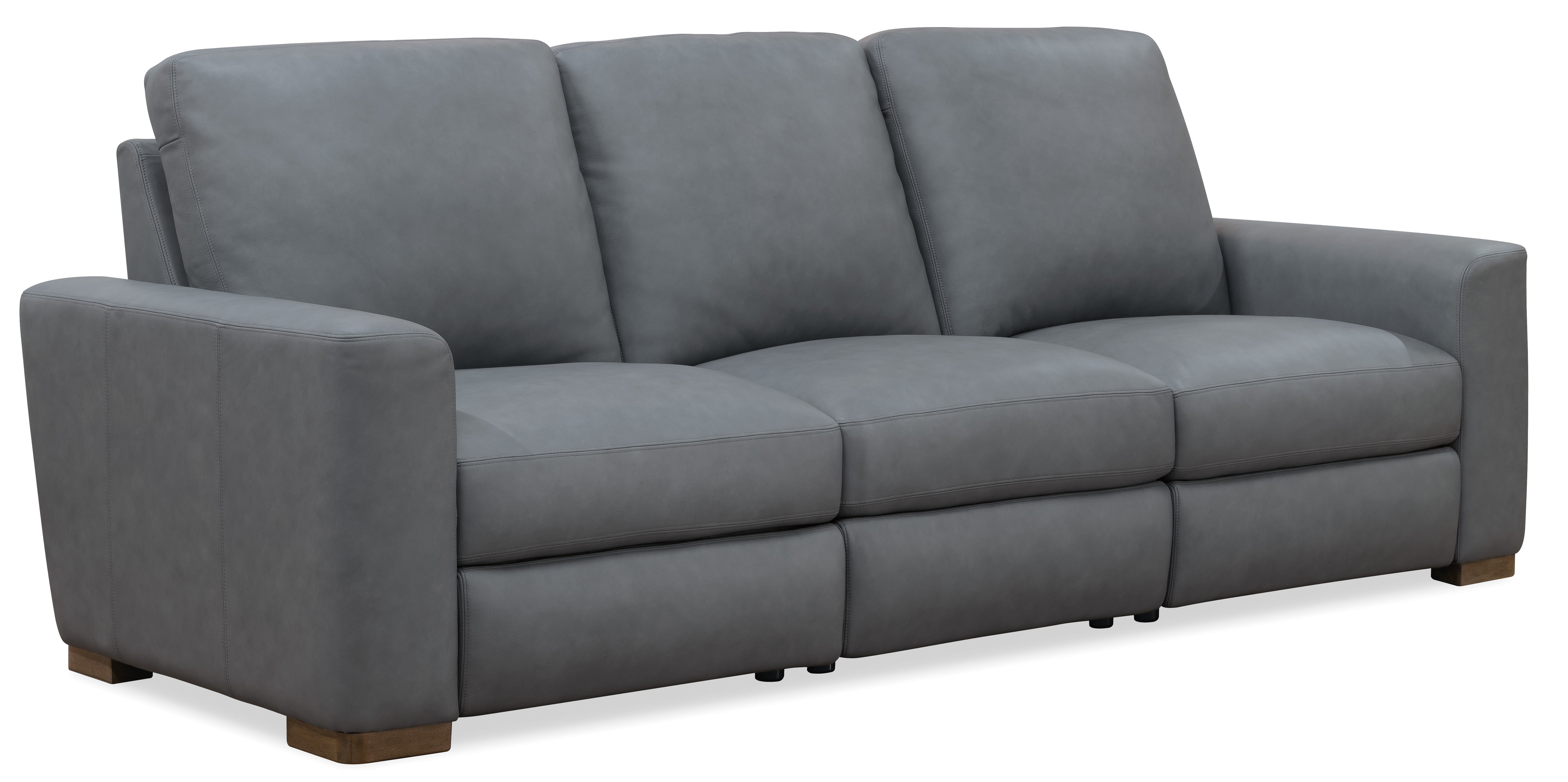 Hooker Furniture Optimus Three Seat Sofa in Grey