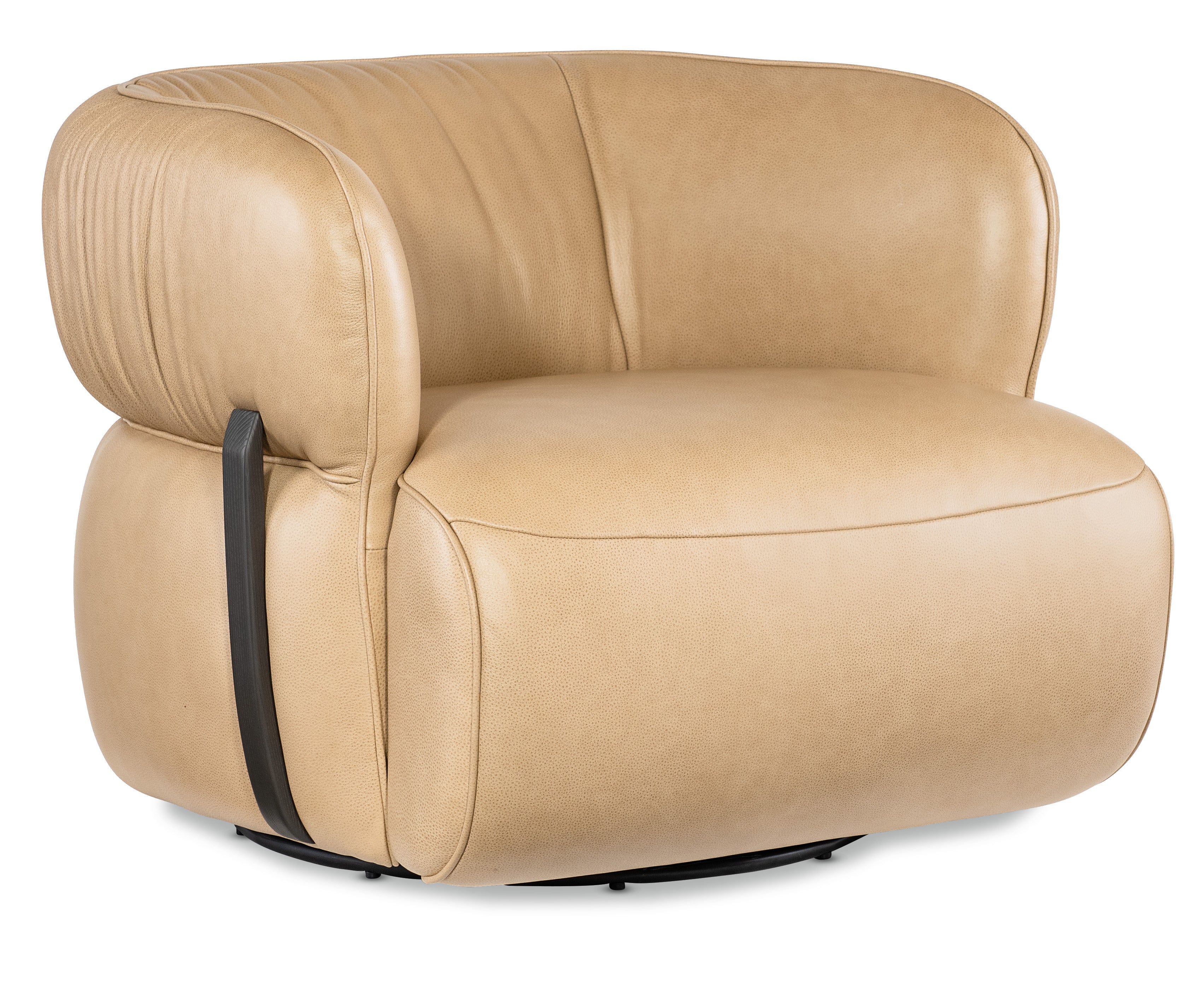 Hooker Furniture McGuire Swivel Chair in Beige