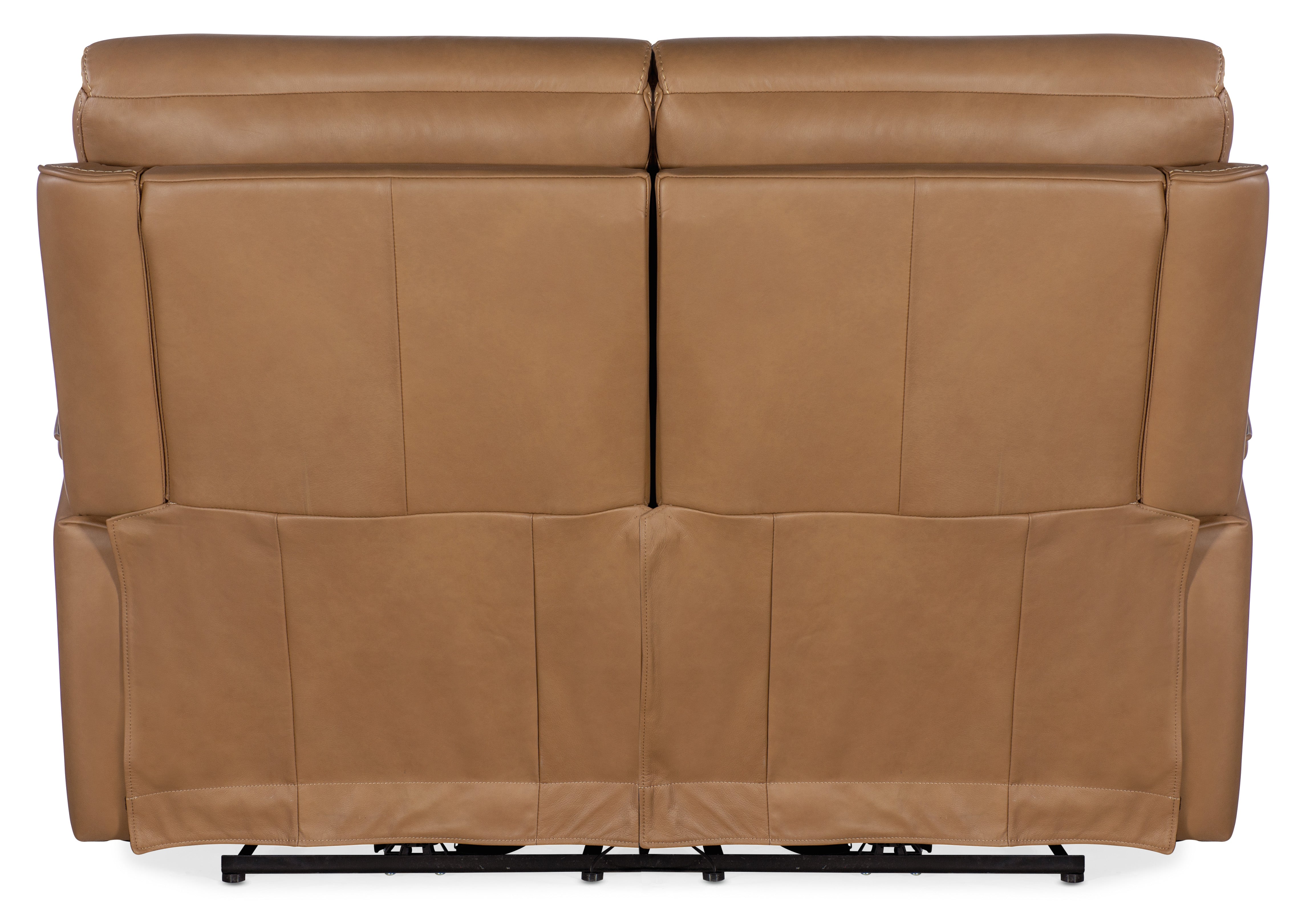 Hooker Furniture Lyra Zero Gravity Power Loveseat with Power Headrest and Lumbar in Light Brown