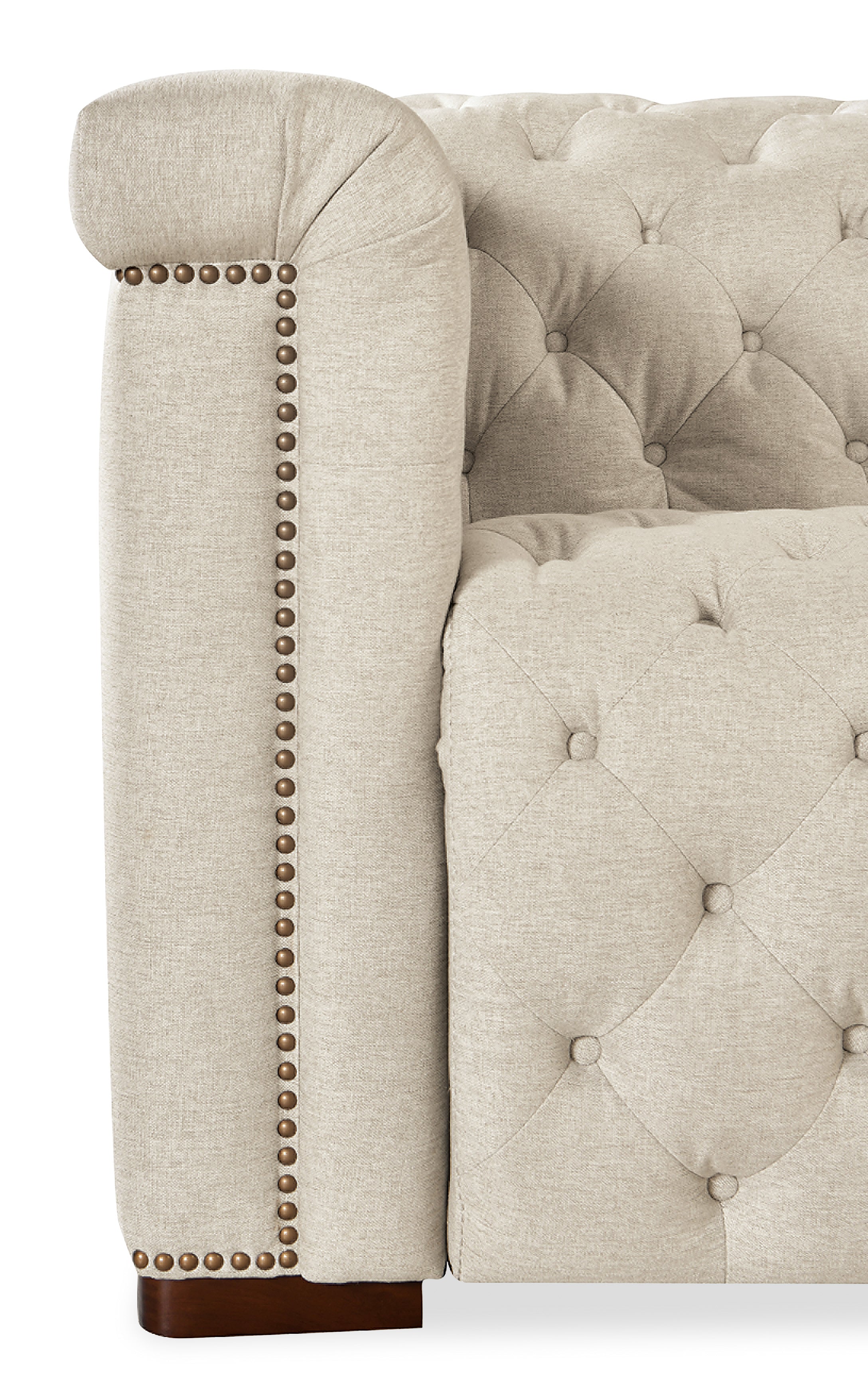 Hooker Furniture Savion Deux 5 Seat Sectional with Three Power Recliners and Six Power Headrests in Beige
