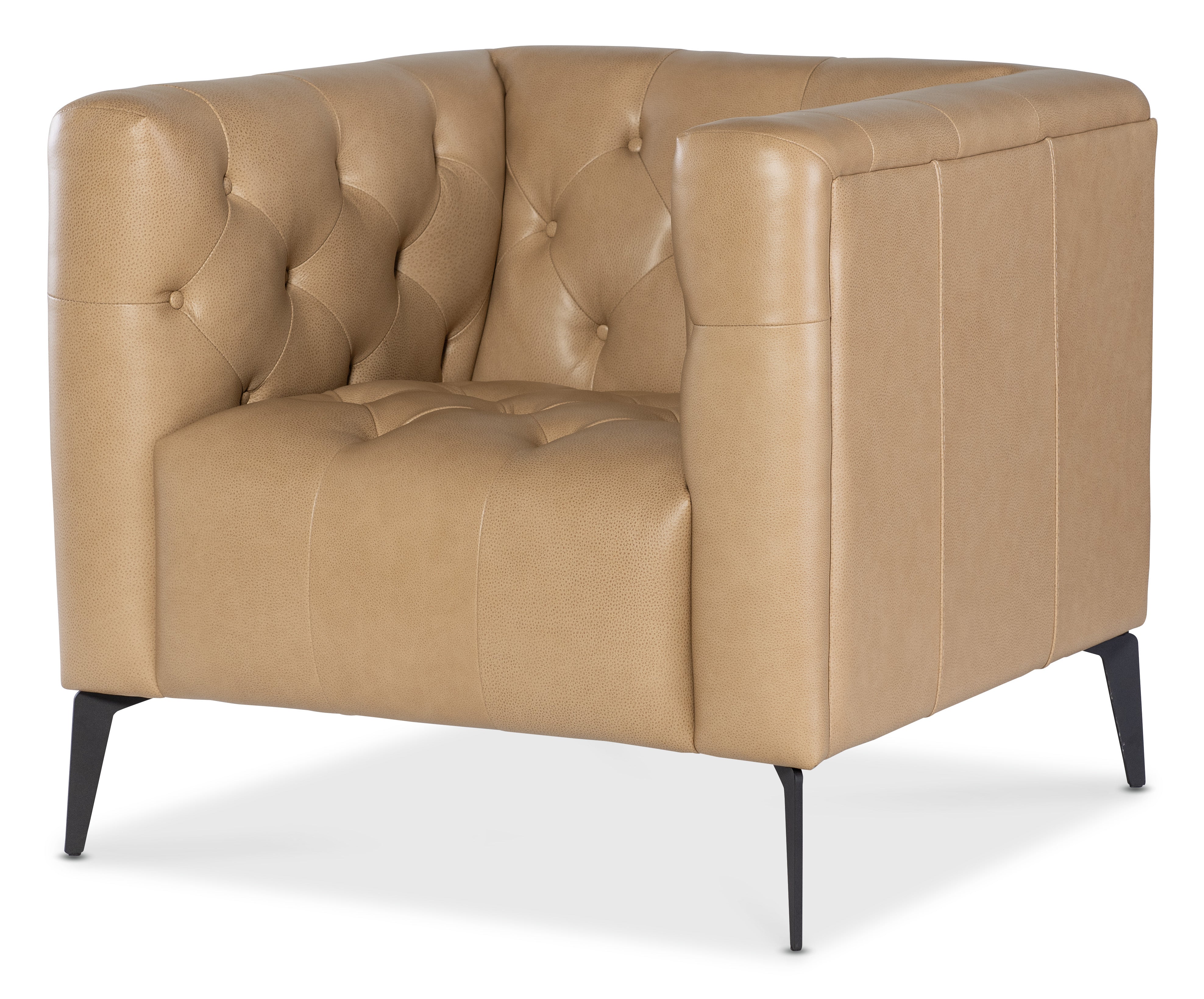Hooker Furniture Nicolla Stationary Chair in Brown