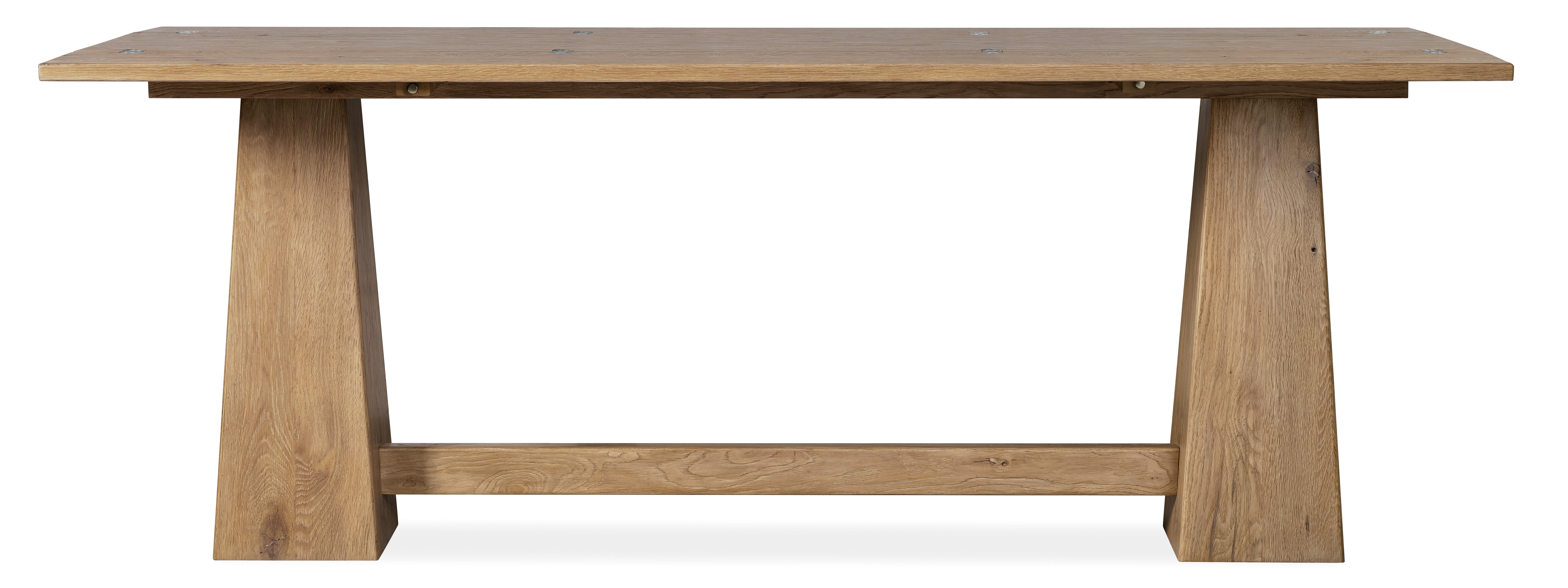 Hooker Furniture Driftwood Flip-Top Console Table in Light Wood