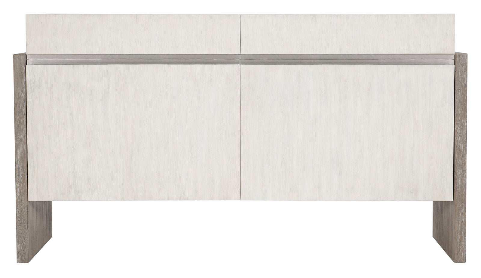 Bernhardt Furniture Foundations Buffet in Light Shale & Linen