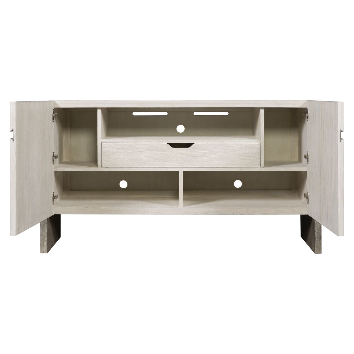 Bernhardt Furniture Foundations Buffet in Light Shale & Linen