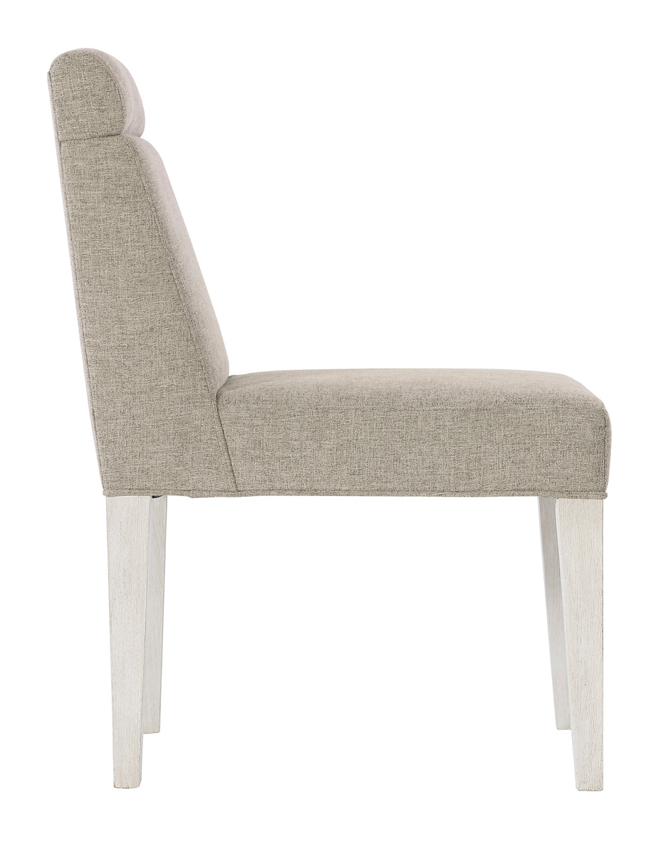 Bernhardt Furniture Foundations Side Chair in Linen