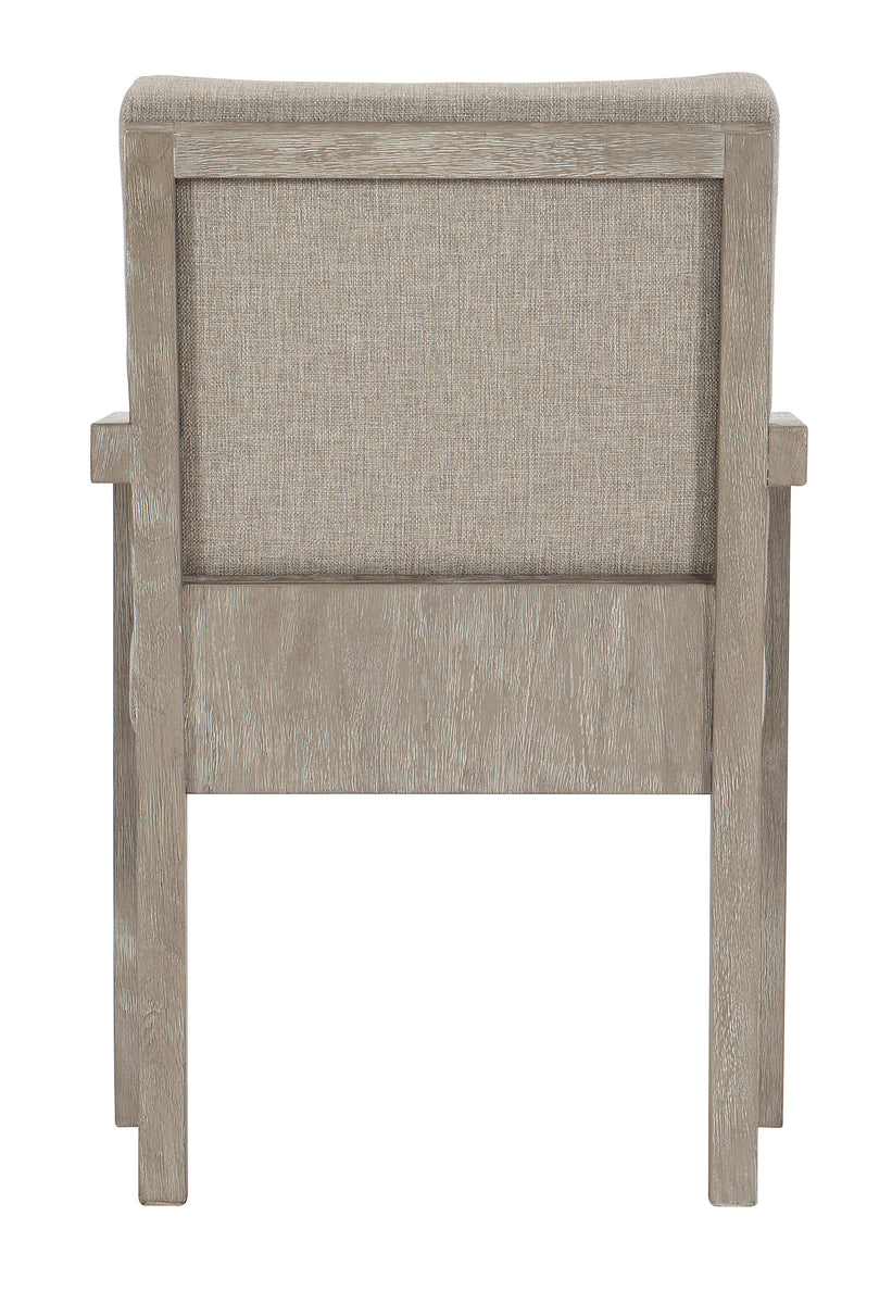 Bernhardt Furniture Foundations Arm Chair in Light Shale