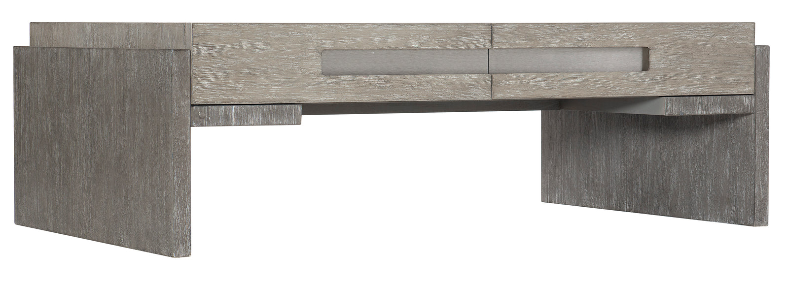 Bernhardt Furniture Foundations Cocktail Table in Dark & Light Shale