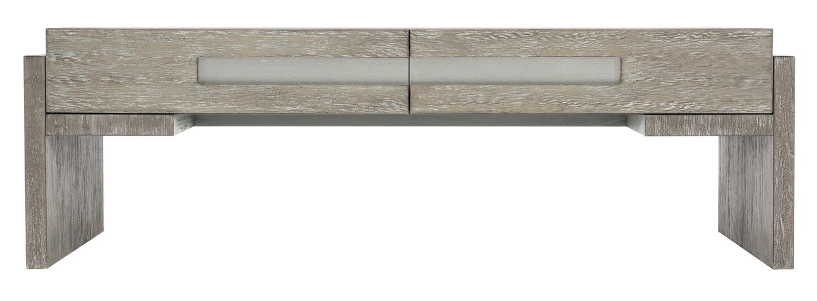 Bernhardt Furniture Foundations Cocktail Table in Dark & Light Shale