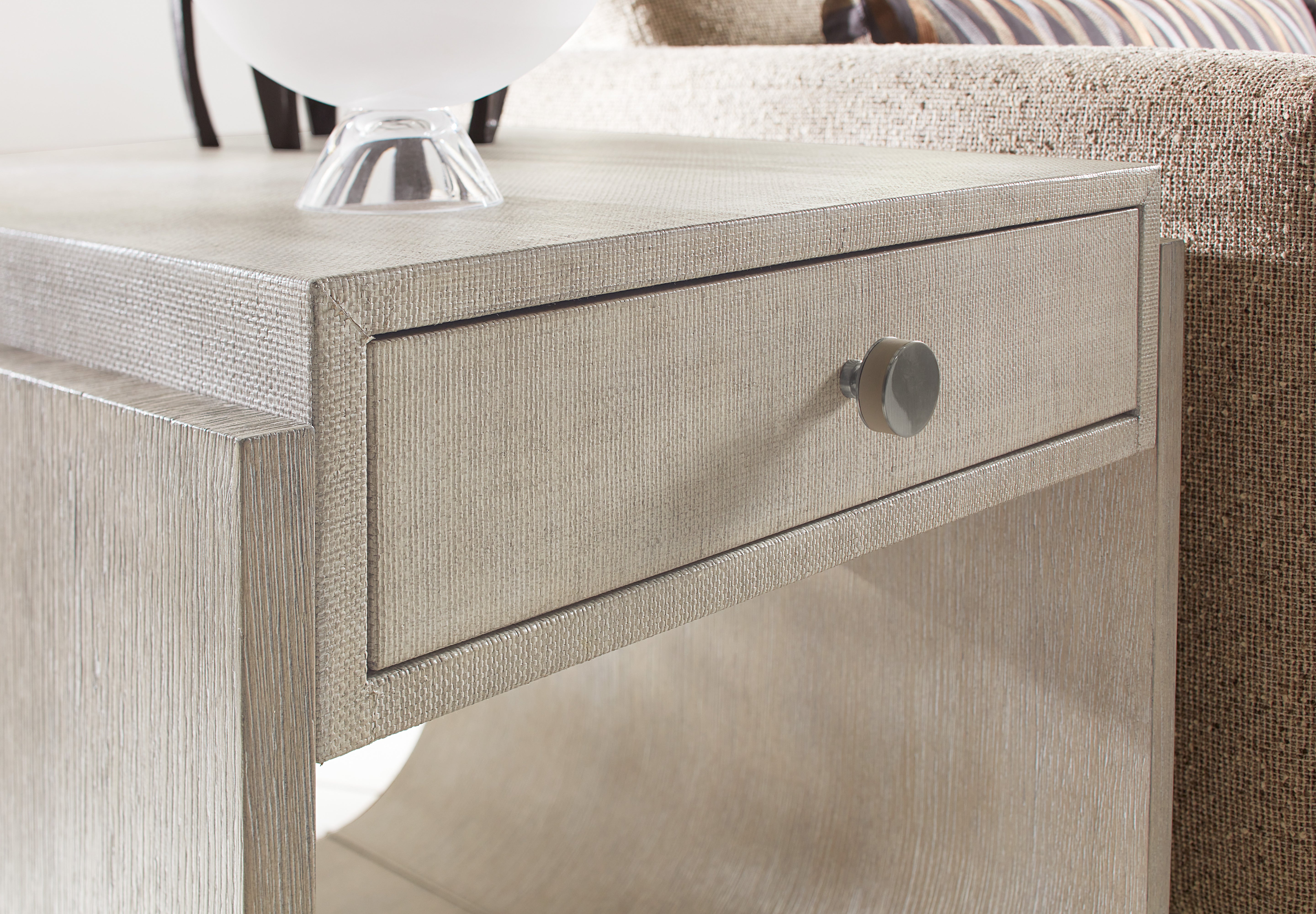 Hooker Furniture Modern Mood Rectangle End Table in Light Brown