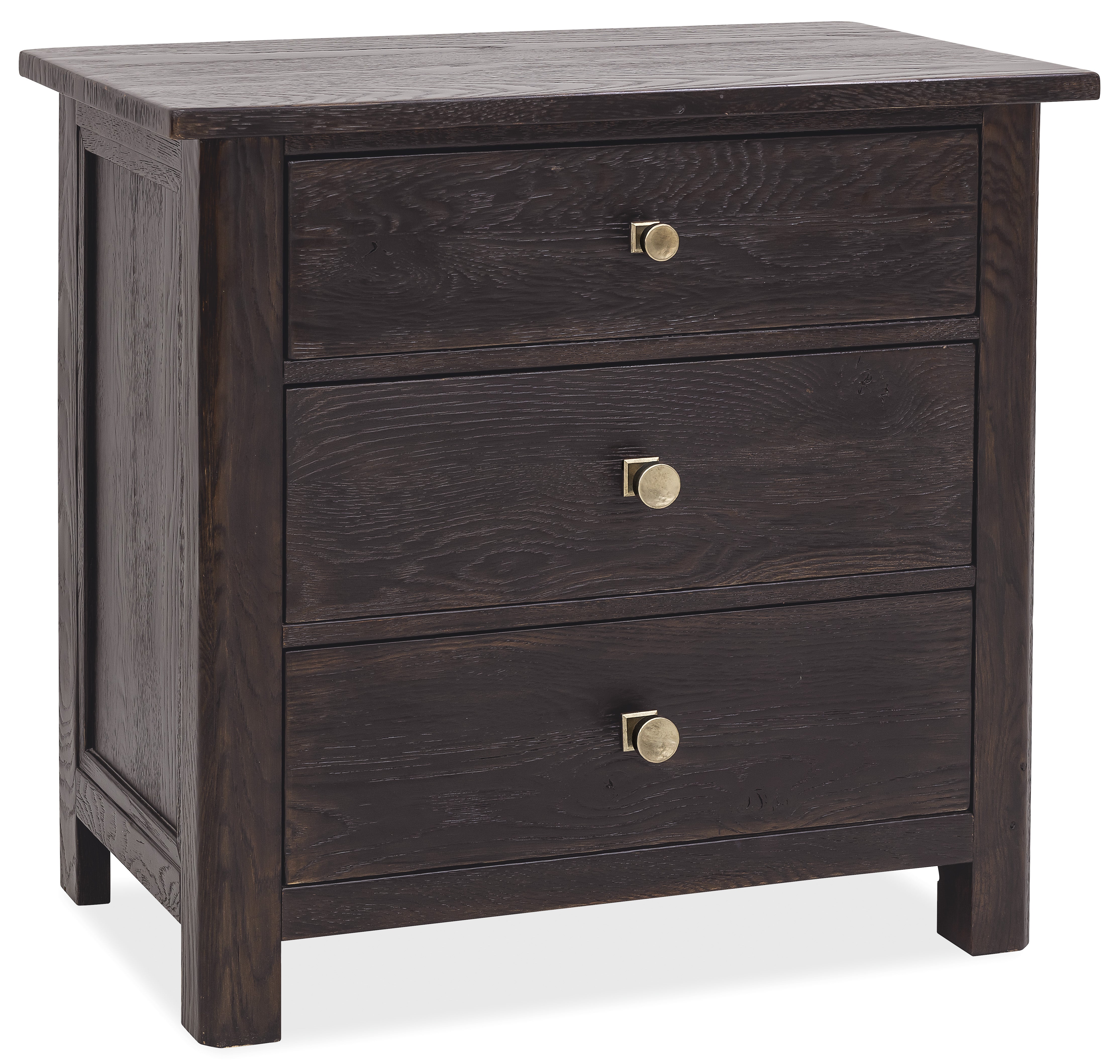 Hooker Furniture Driftwood Three-Drawer Nightstand