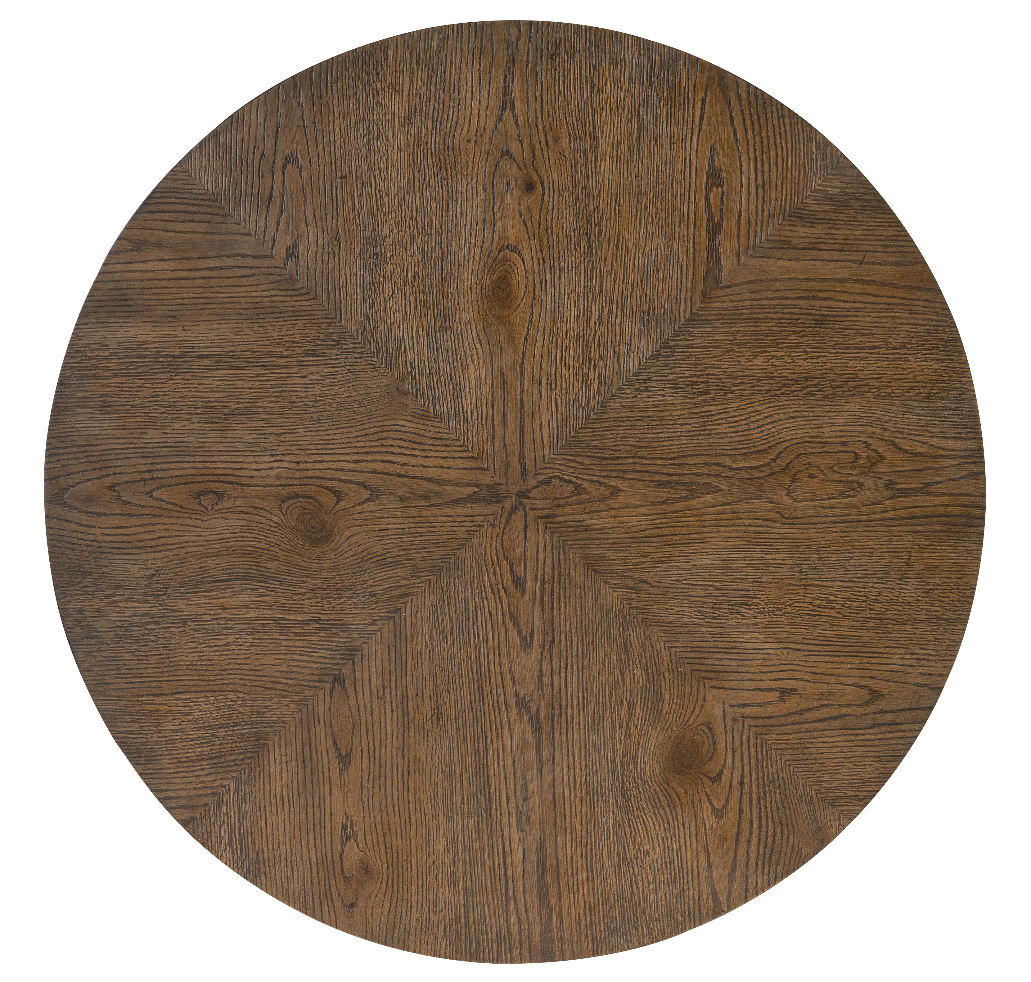 Hooker Furniture Chapman Round Side Table in Medium Wood