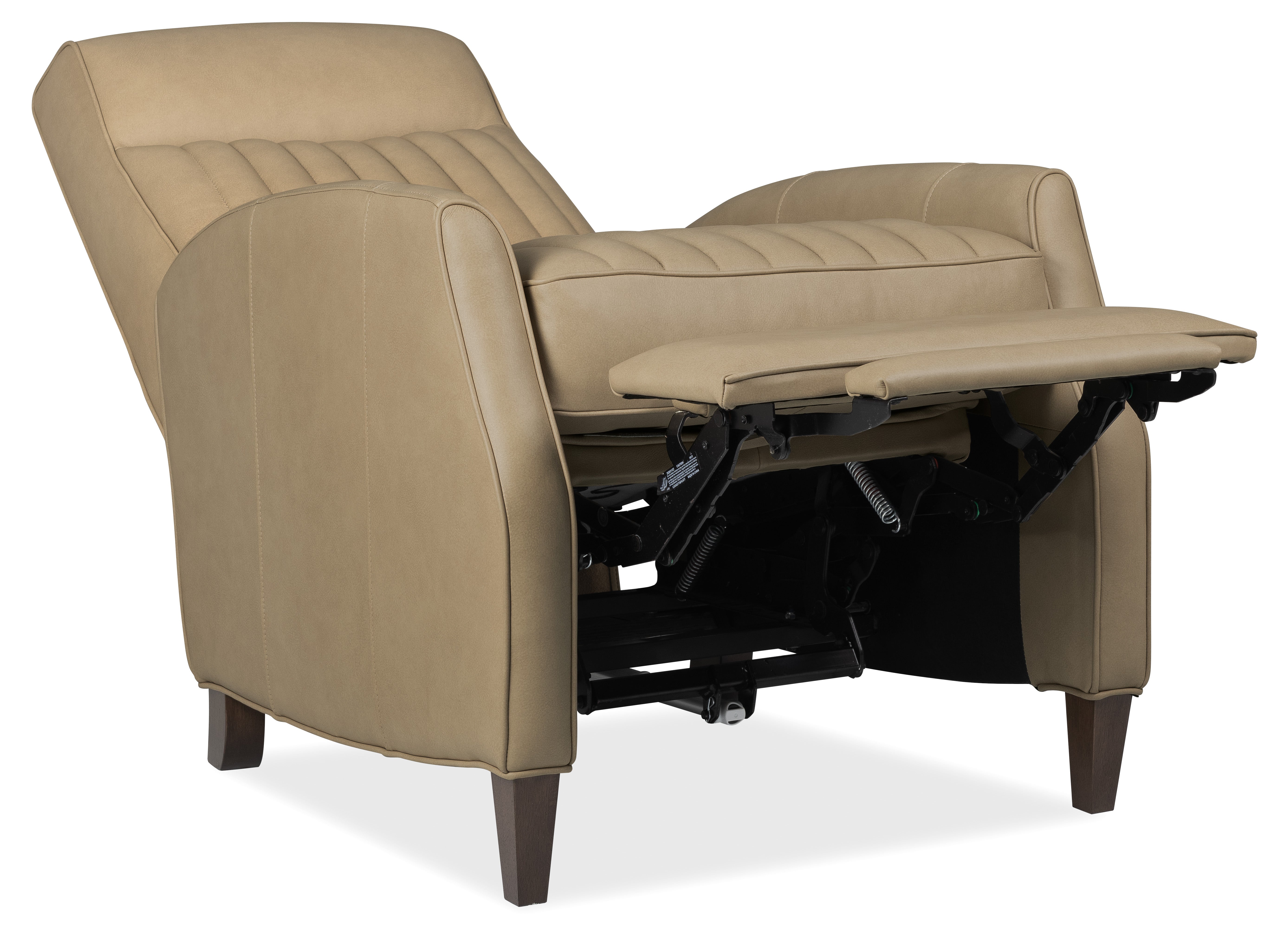 Hooker Furniture Denver Push Back Recliner in Beige