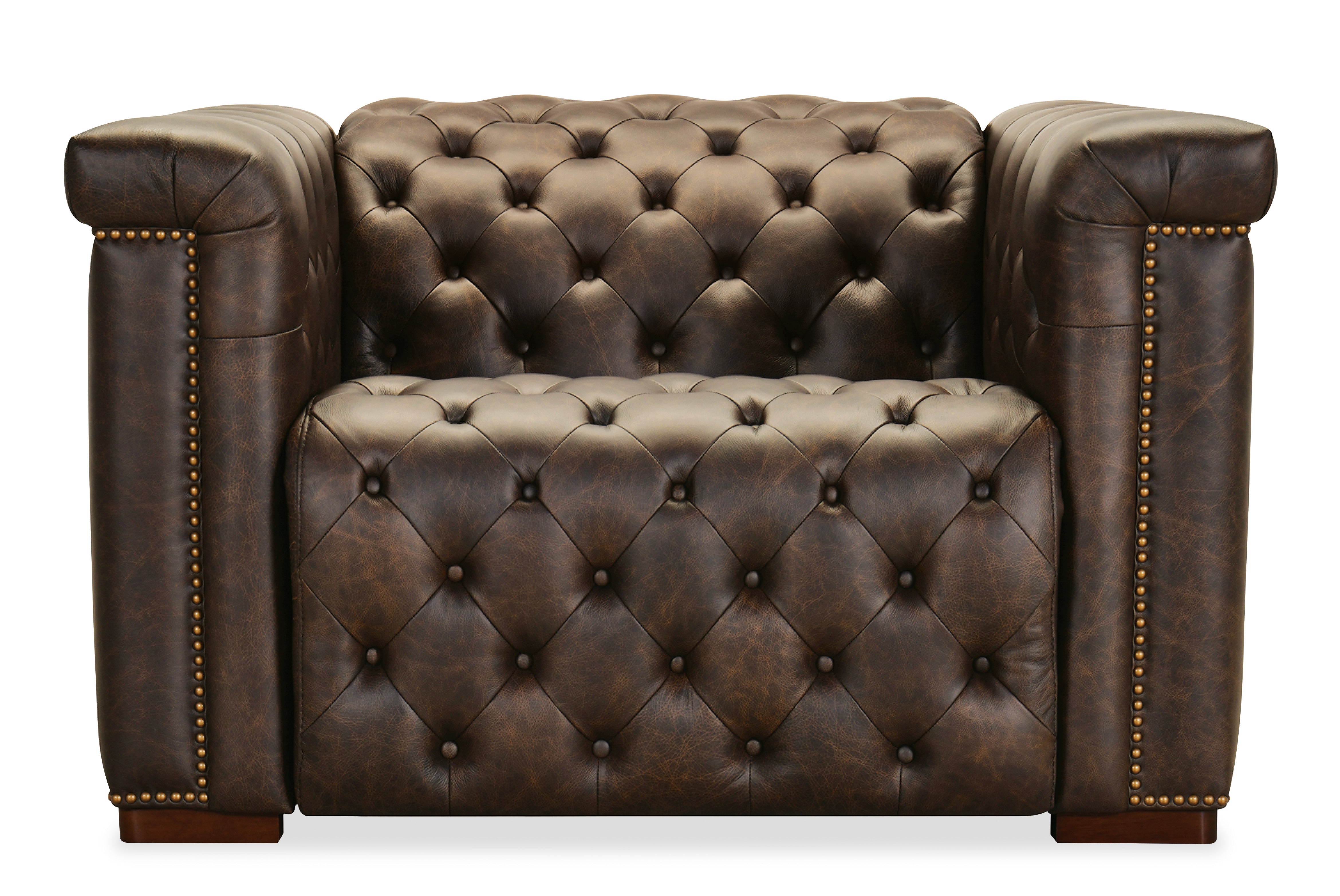 Hooker Furniture Savion Deux Power Recliner with Power Headrest in Brown