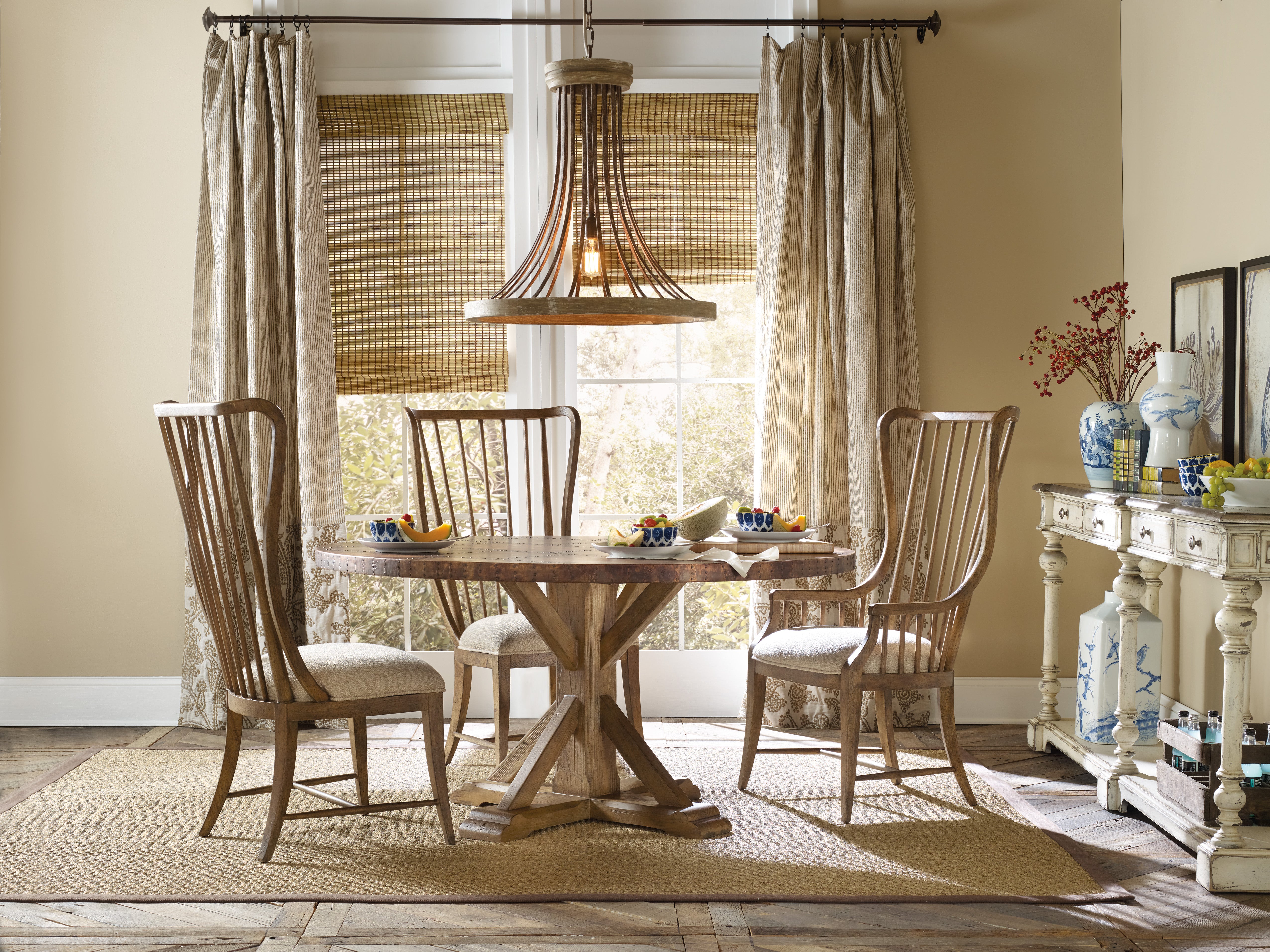 Hooker Furniture Sanctuary Tall Spindle Side Chair