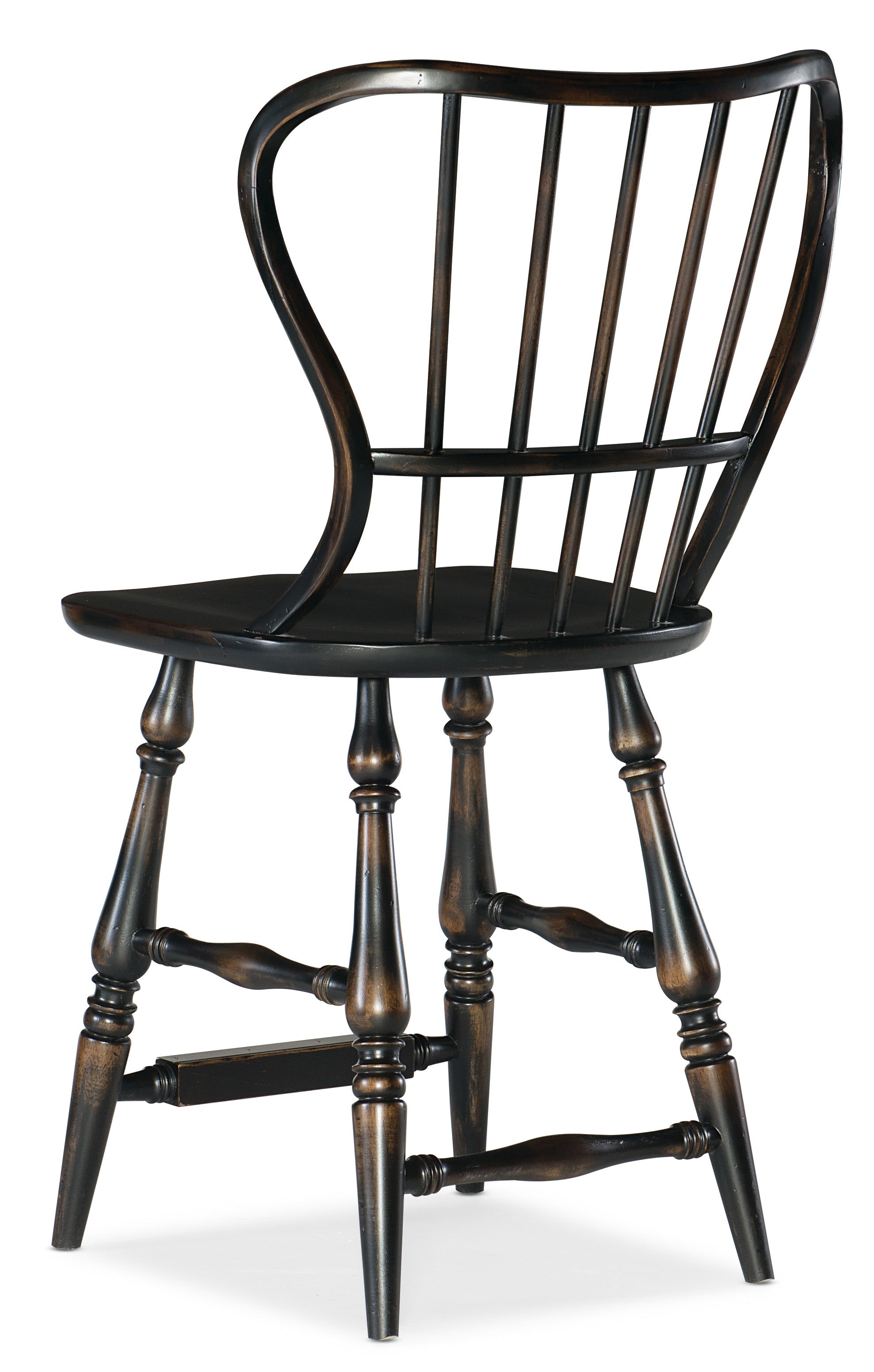 Hooker Furniture Ciao Bella Spindle Back Counter Stool-Black