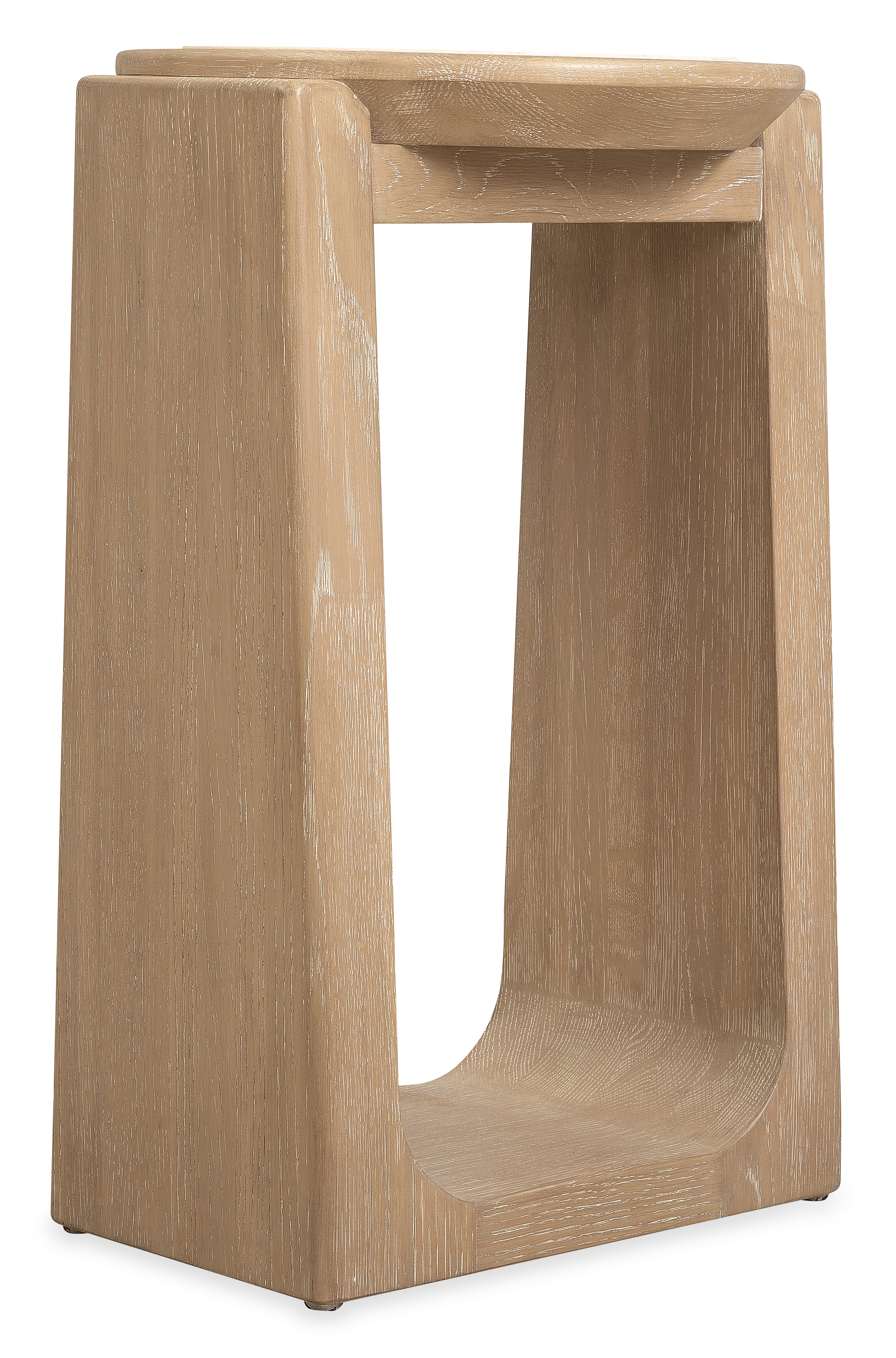 Hooker Furniture Commerce and Market Helena Spot Table in Light Wood