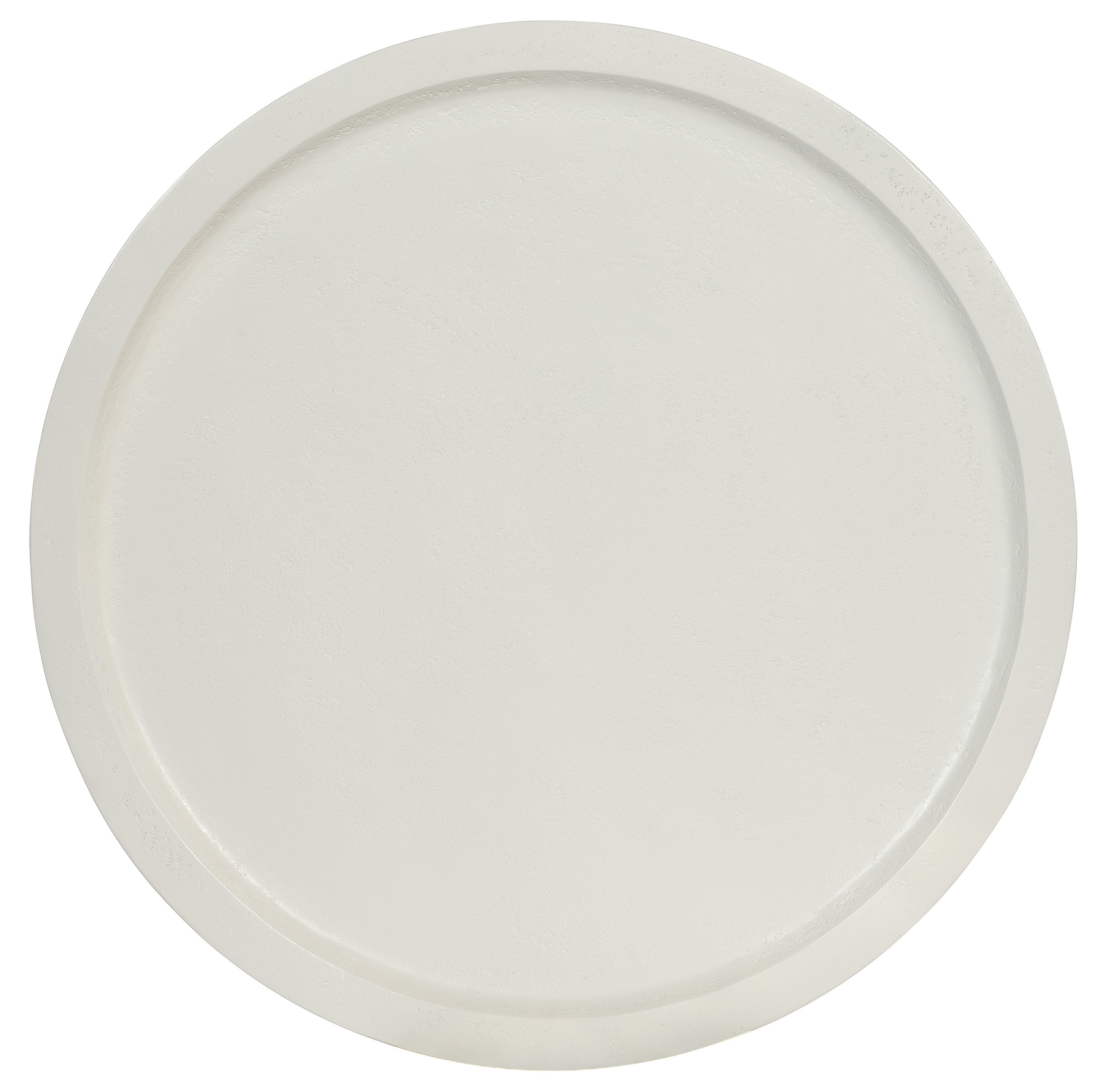 Hooker Furniture Commerce and Market Amelia Round Cocktail Table in Whites/Creams/Beiges