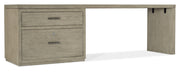 Hooker Furniture Linville Falls 96" Desk with Lateral File