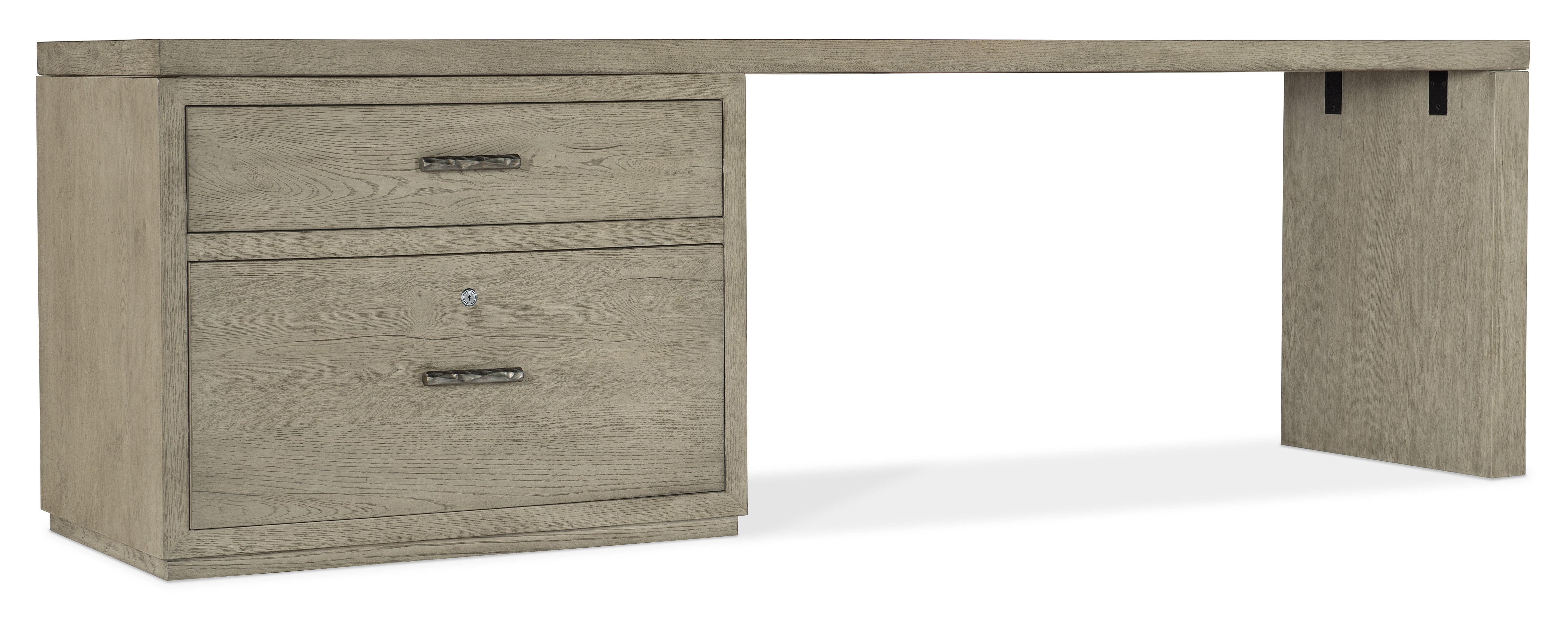 Hooker Furniture Linville Falls 96" Desk with Lateral File