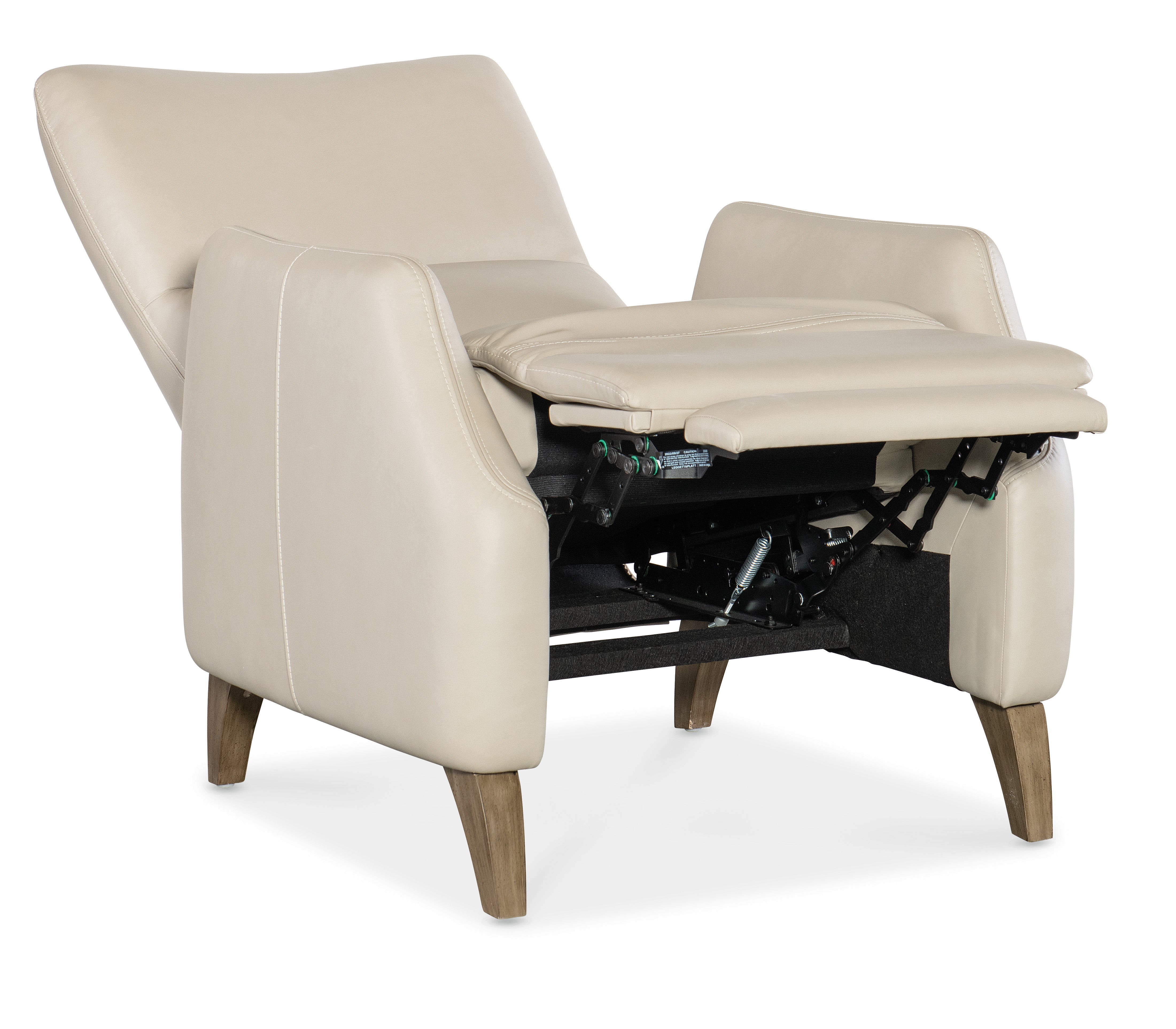 Hooker Furniture Rumero Press Back Recliner in Beige
