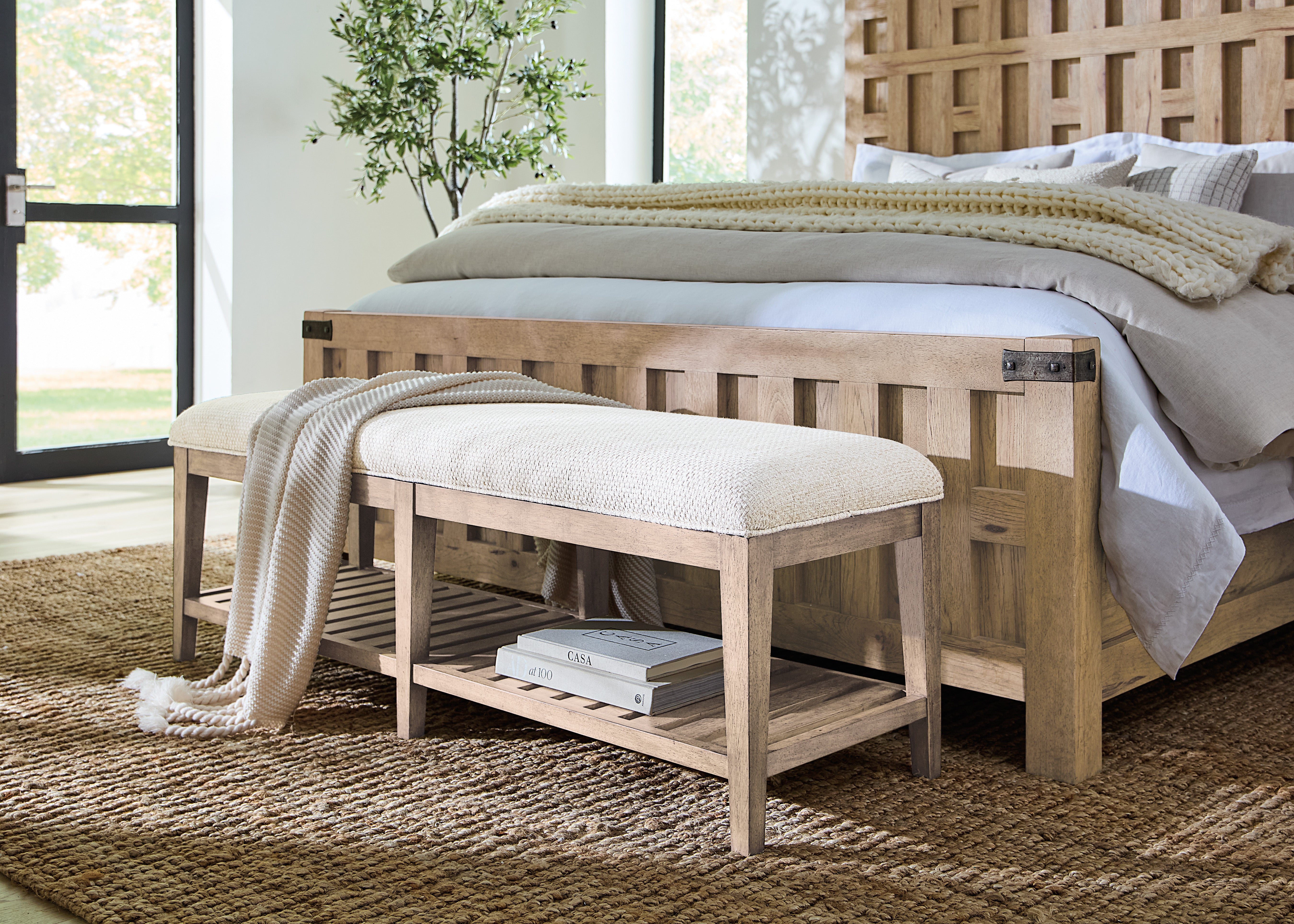 Hooker Furniture Vineyard Row Bed Bench