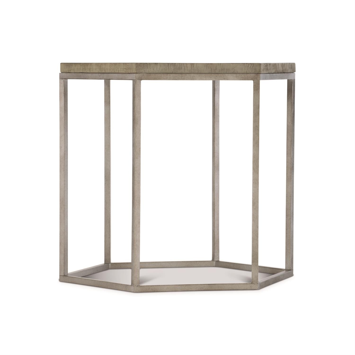 Bernhardt Furniture Highland Park Gresham Side Table in Morel
