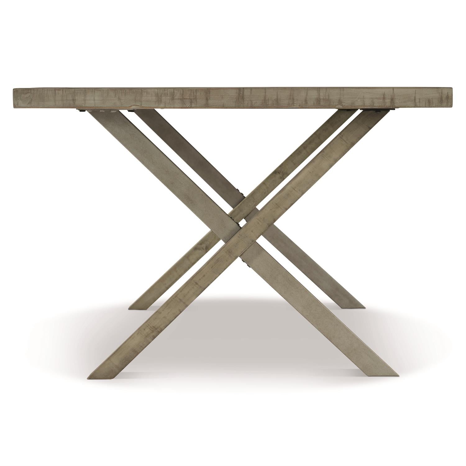 Bernhardt Furniture Highland Park Milo Dining Table in Morel