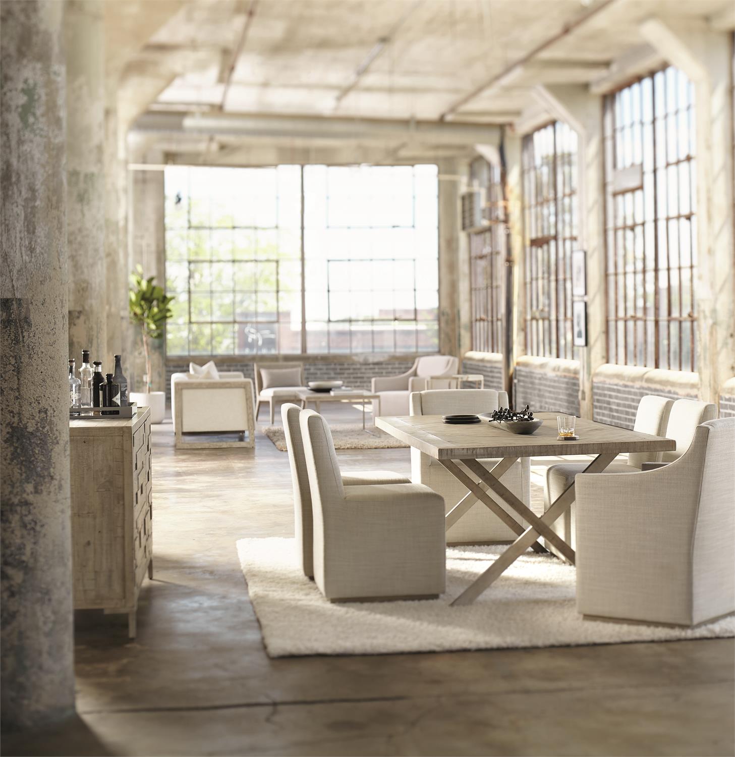 Bernhardt Furniture Highland Park Casey Side Chair in Morel