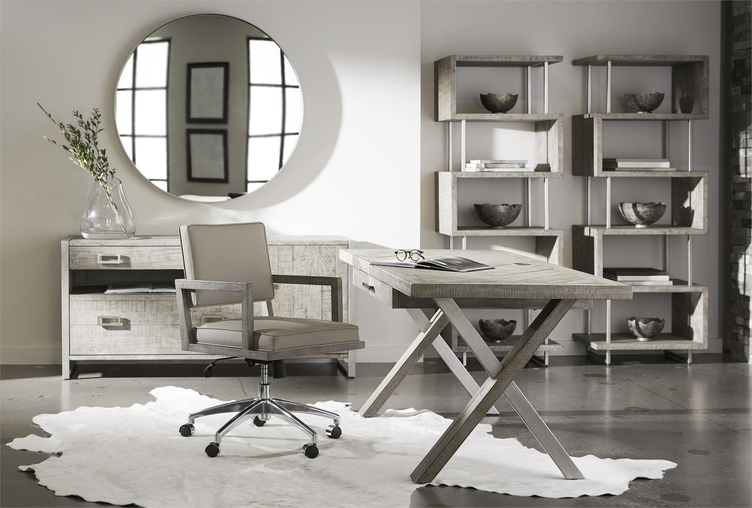 Bernhardt Furniture Highland Park Polk Desk in Morel