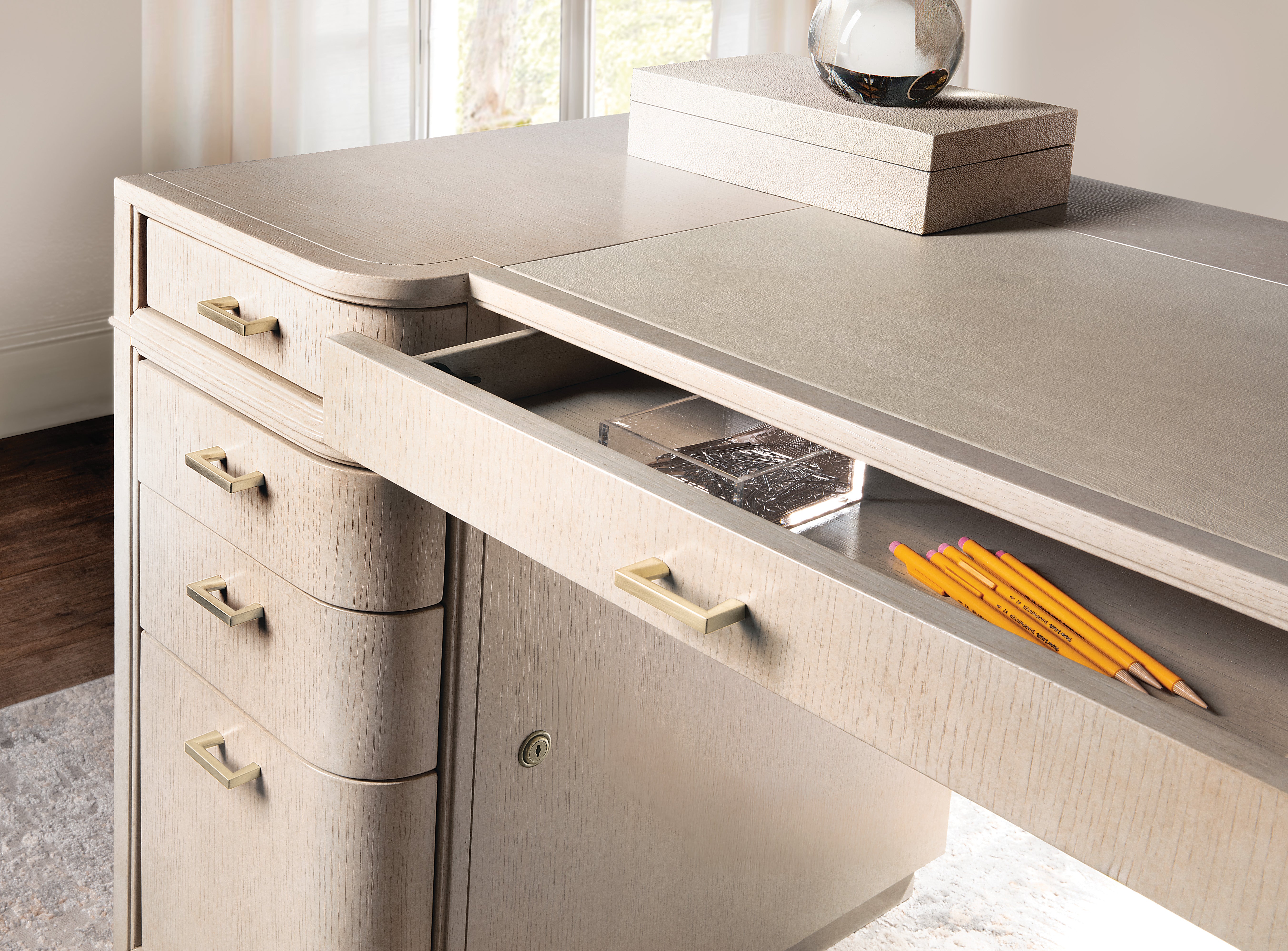 Hooker Furniture Marlowe Knee-Hole Desk