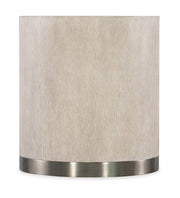 Hooker Furniture Modern Mood Round End Table in Light Brown