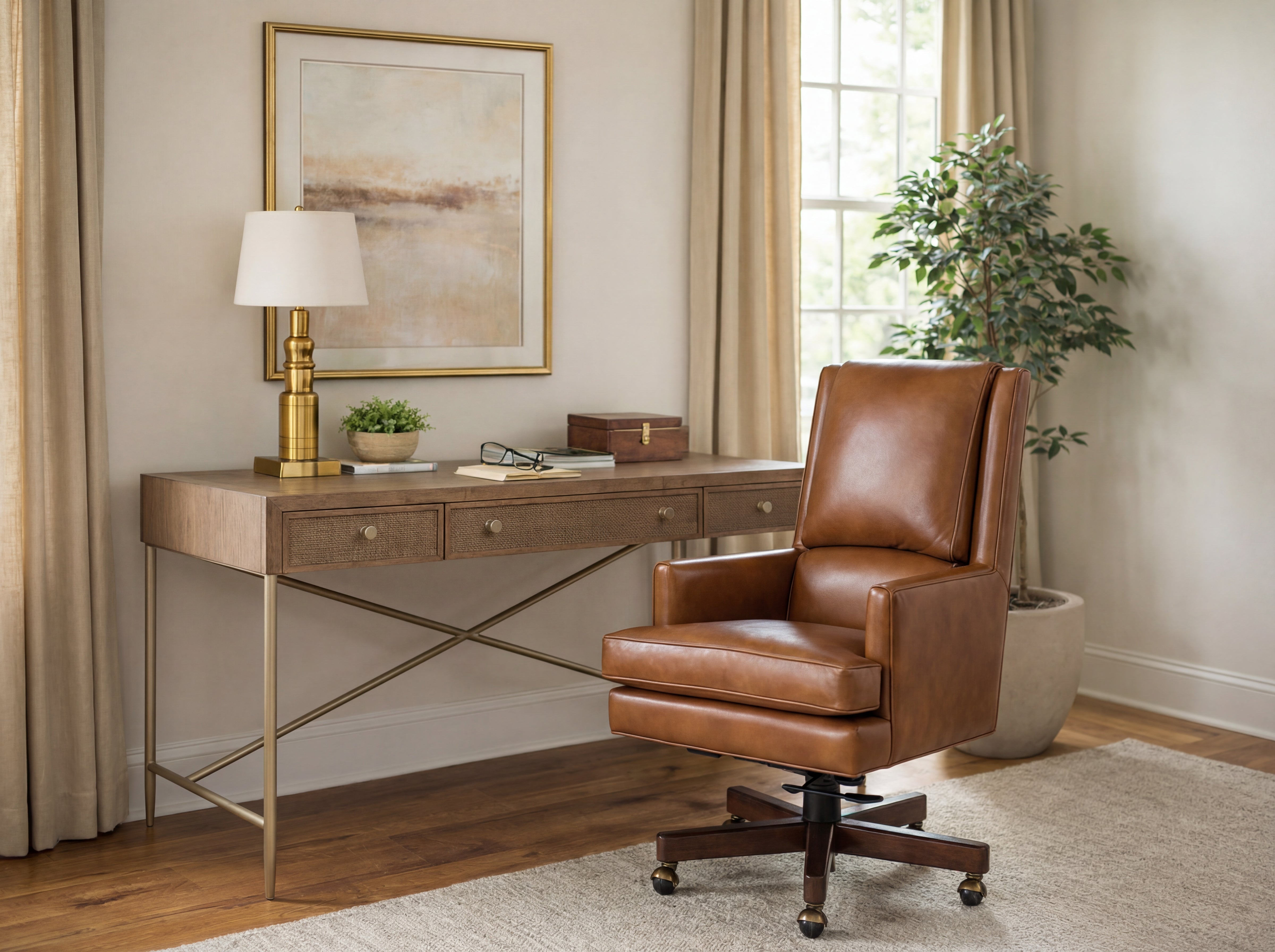 Hooker Furniture Wright Executive Swivel Tilt Chair