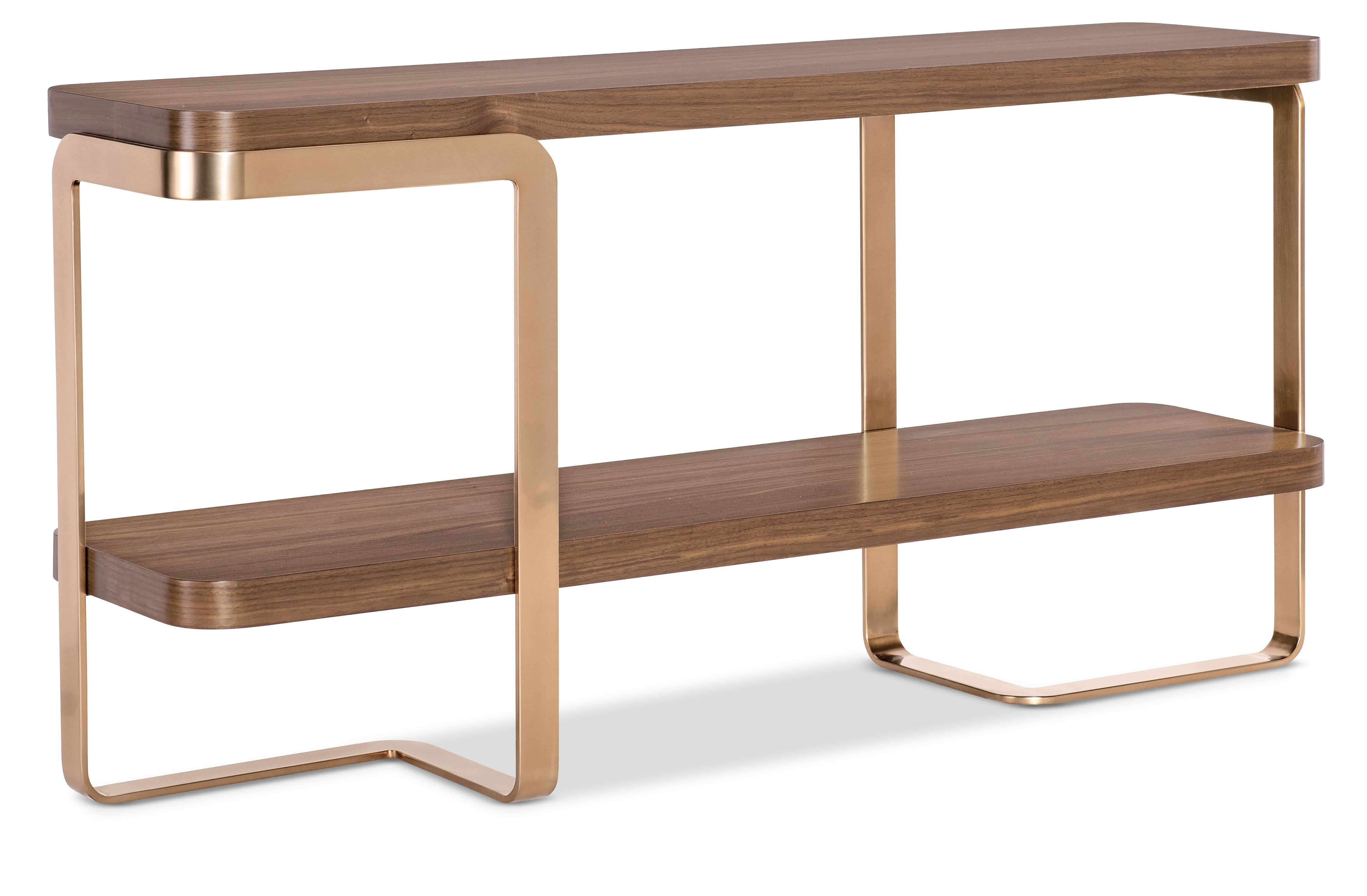 Hooker Furniture Eleana Console Table in Medium Wood