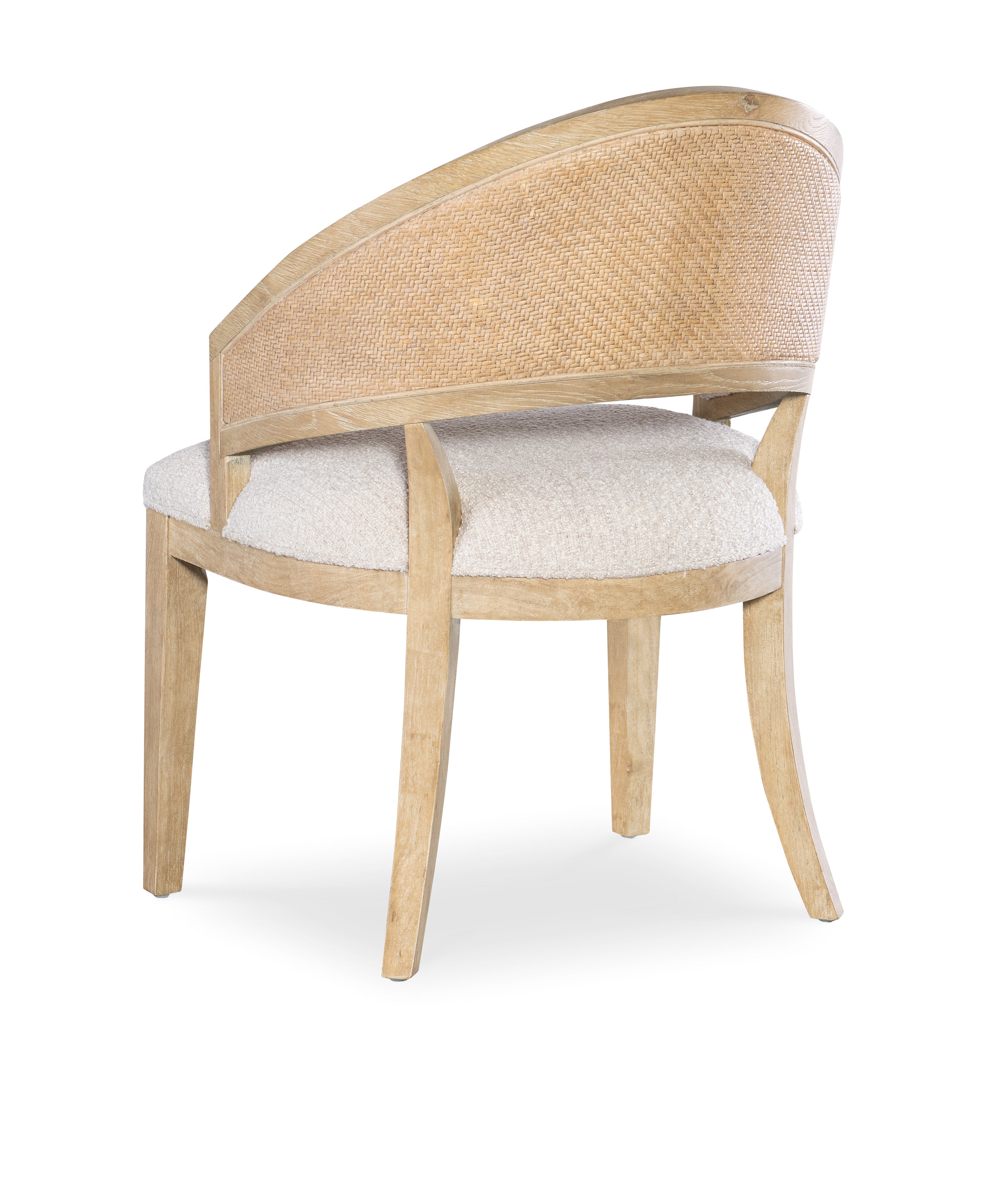 Hooker Furniture Retreat Cane Barrel Back Chair