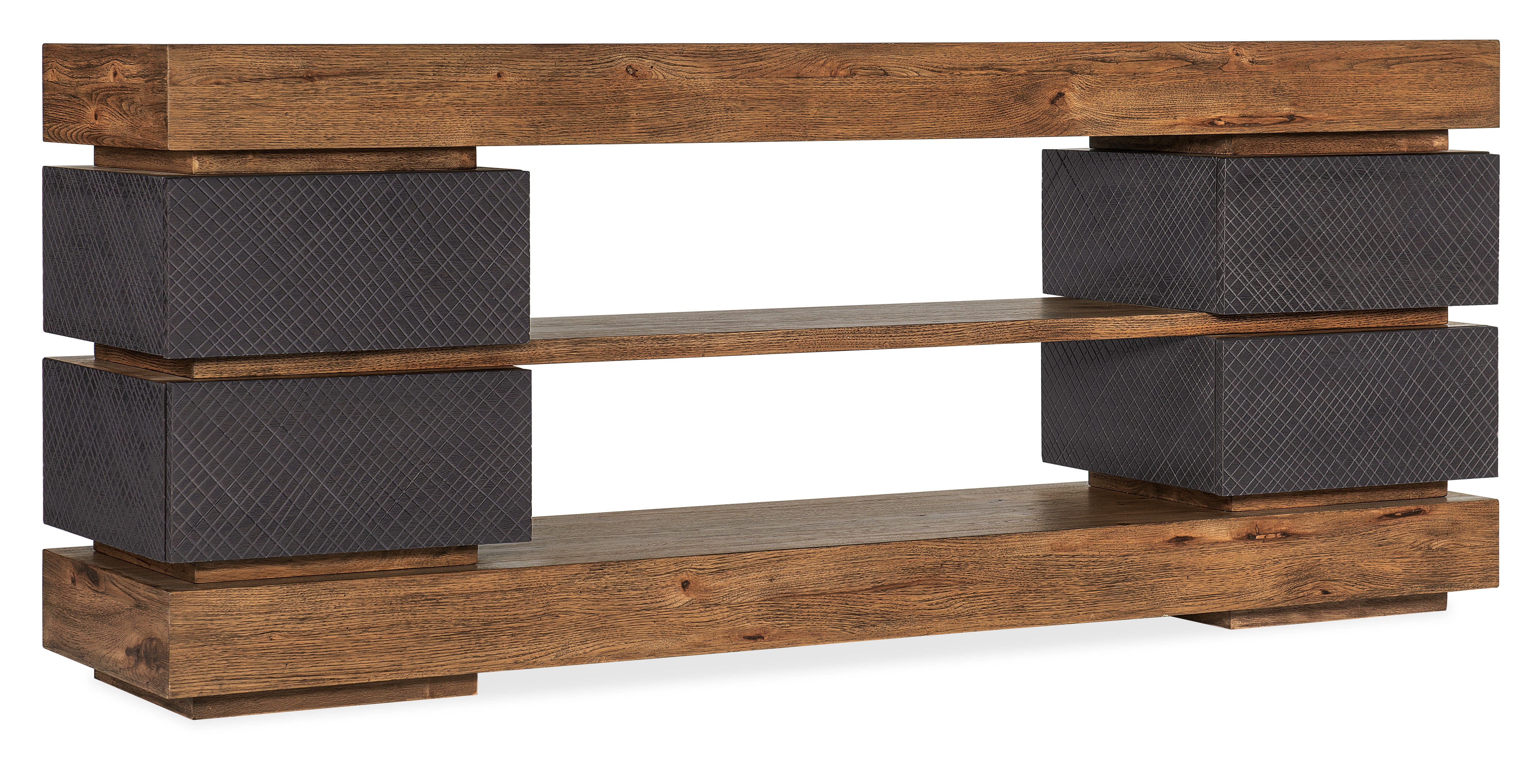 Hooker Furniture Big Sky Entertainment Console in Gray