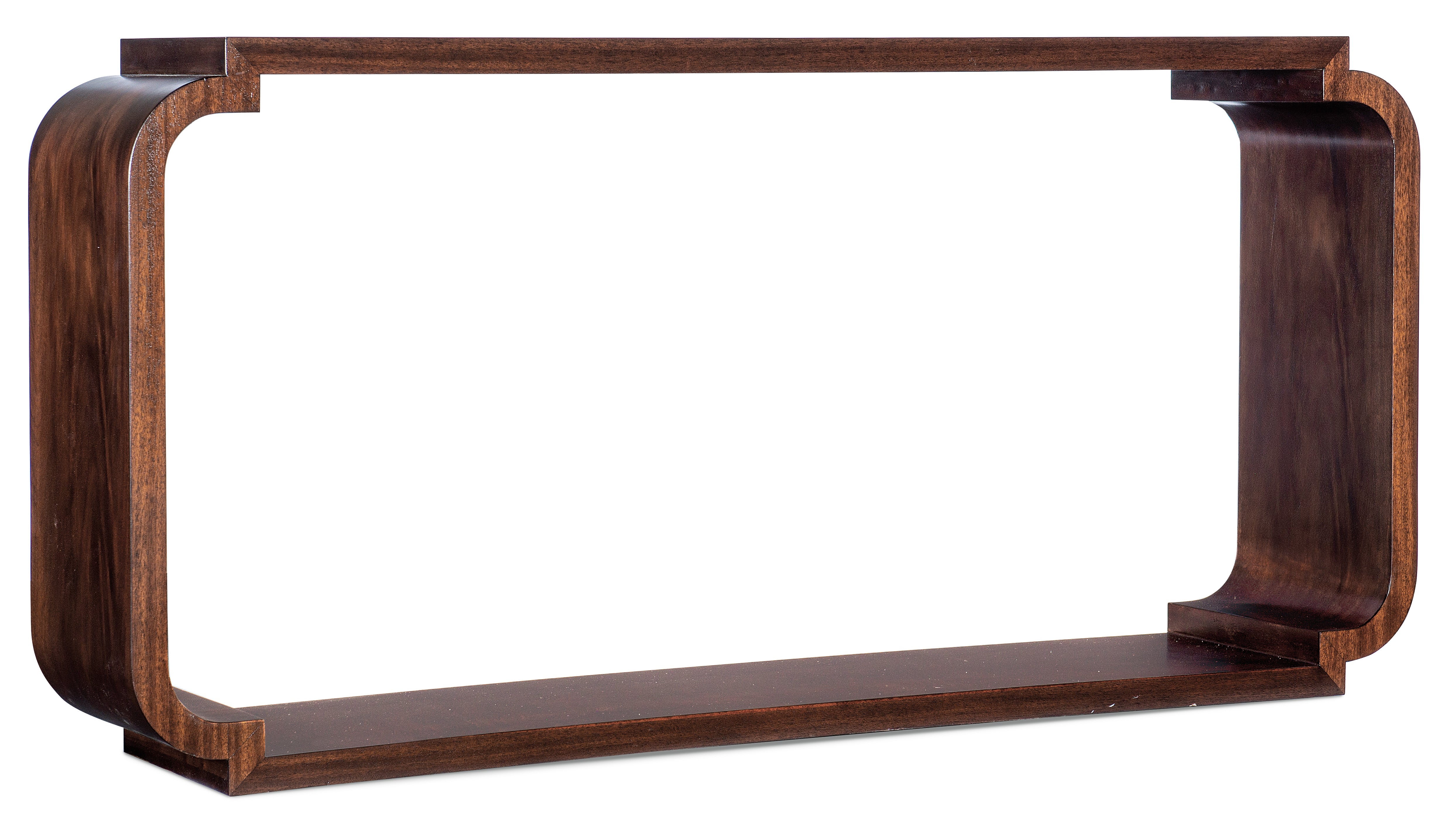 Hooker Furniture Melange Kingston Console Table in Dark Wood