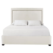Bernhardt Furniture Morgan Fabric Panel Bed Express Ship in Espresso