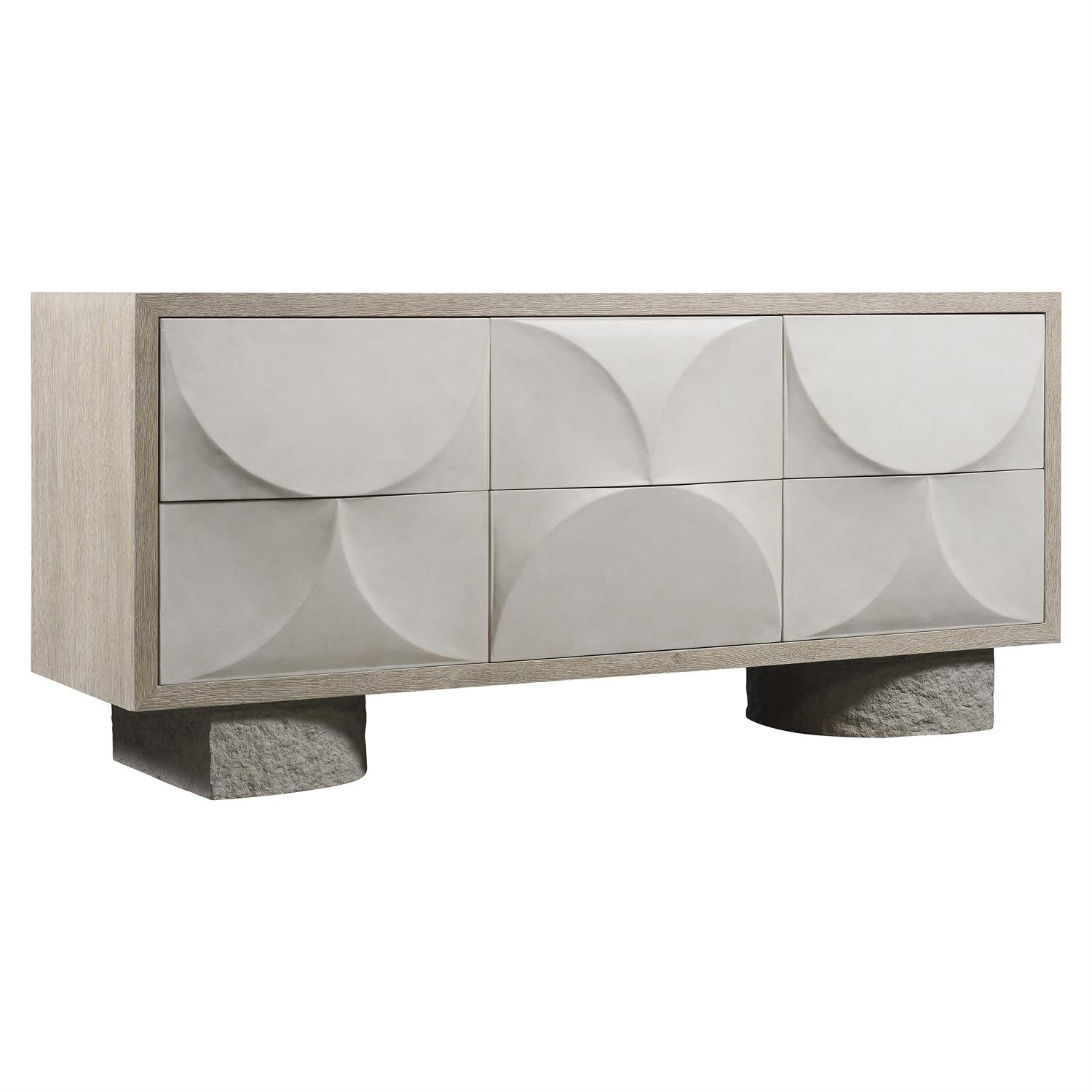 Bernhardt Furniture Lunula Dresser in Flaxen