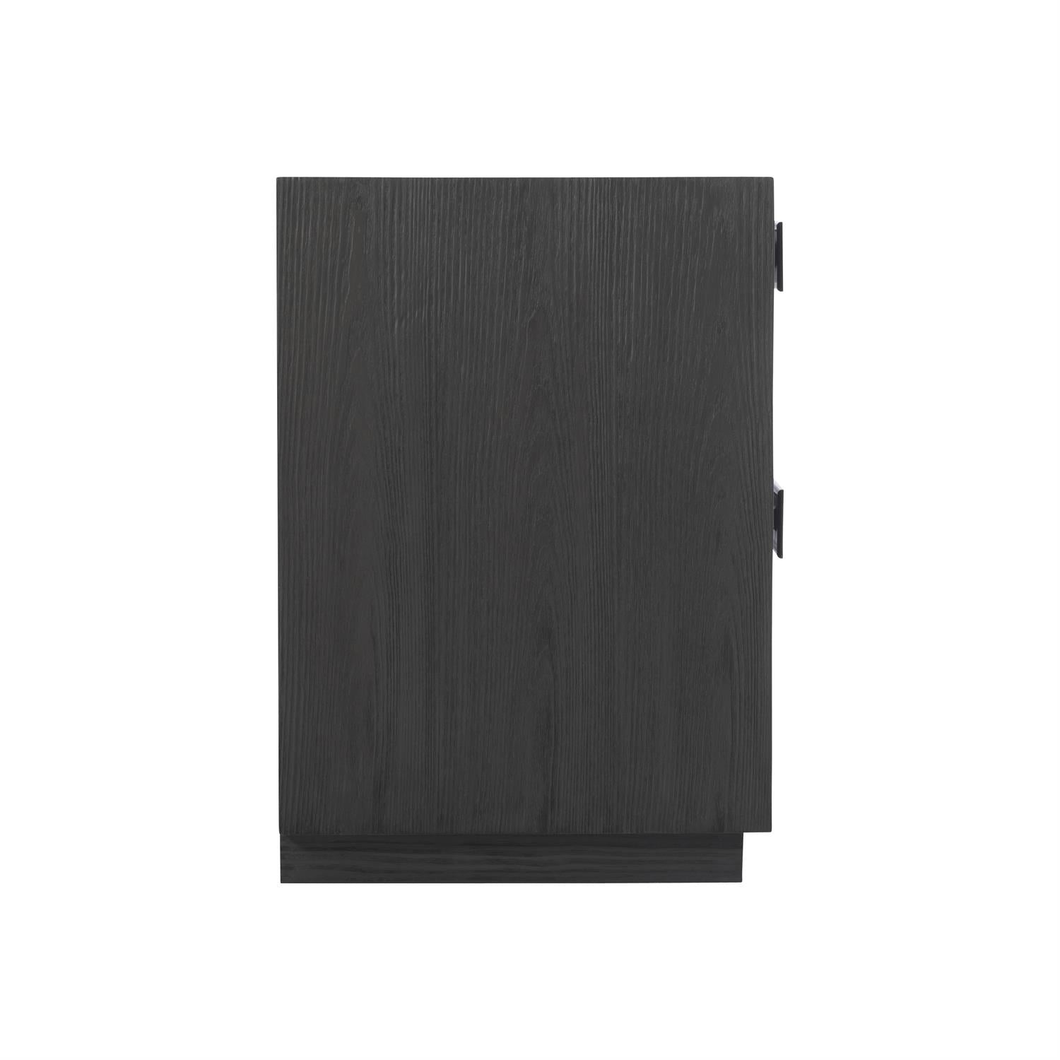 Bernhardt Furniture Keali Nightstand in Ebonized Pine