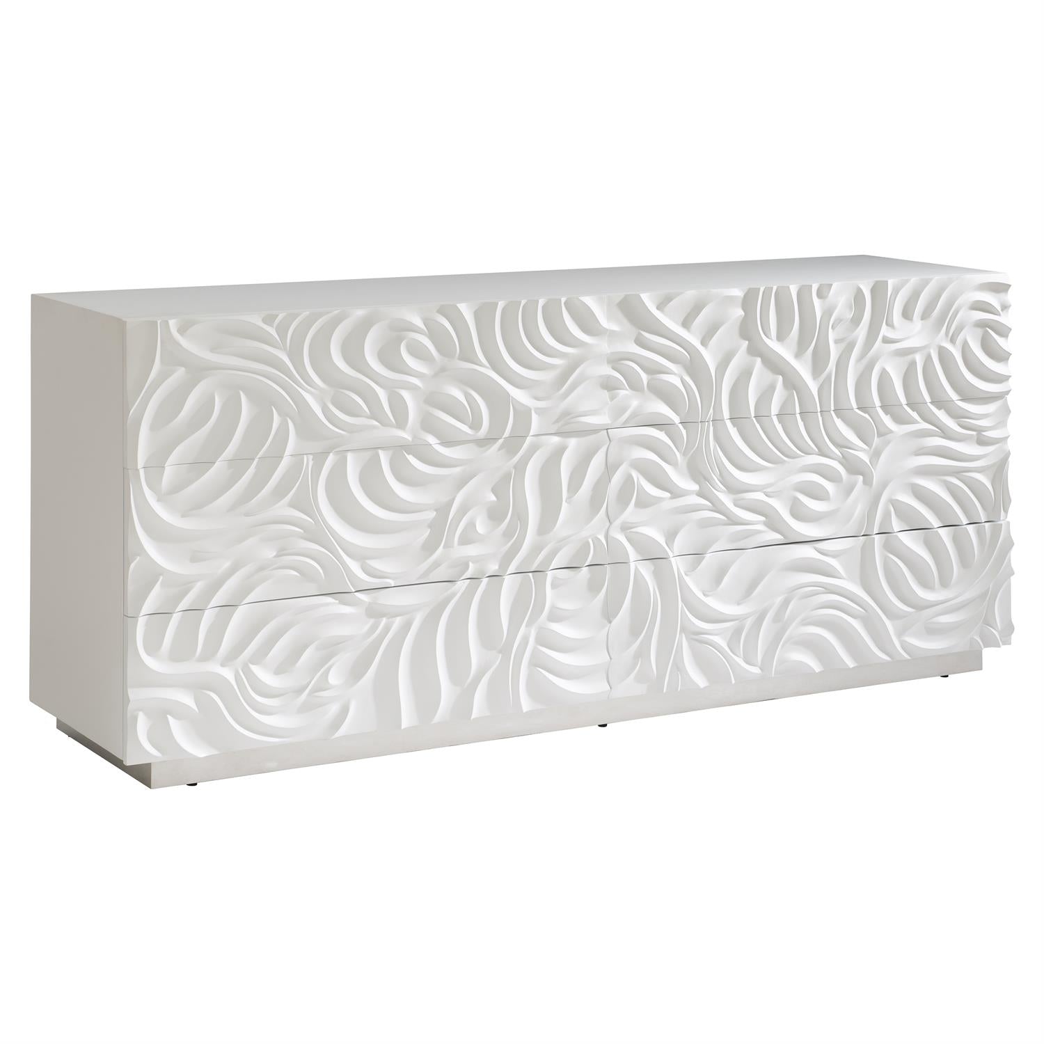 Bernhardt Furniture Alia Dresser in White Plaster