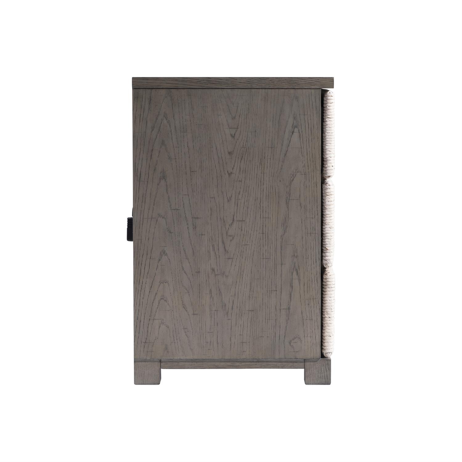 Bernhardt Furniture Palma Nightstand in Rustic Grey