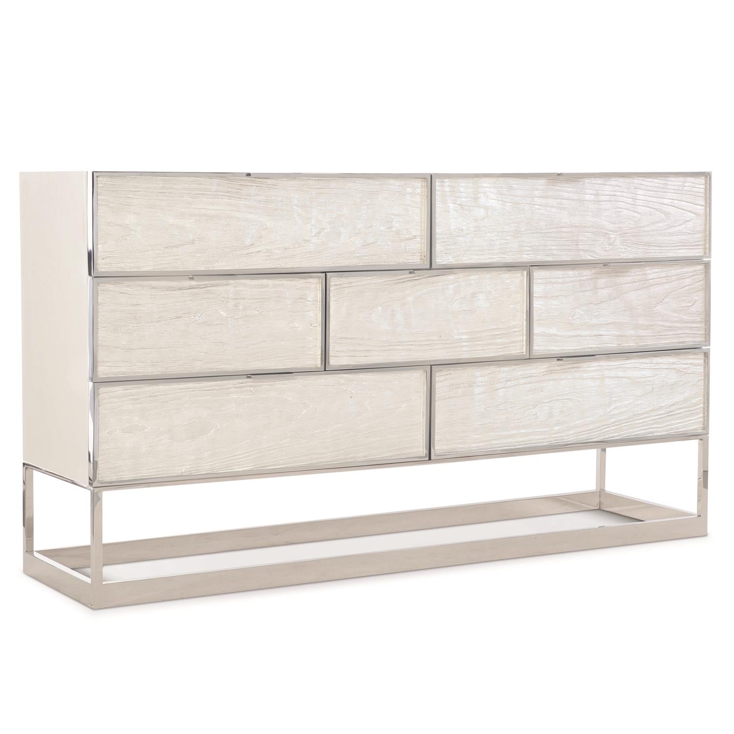 Bernhardt Furniture Parkhurst Dresser in White Lacquer