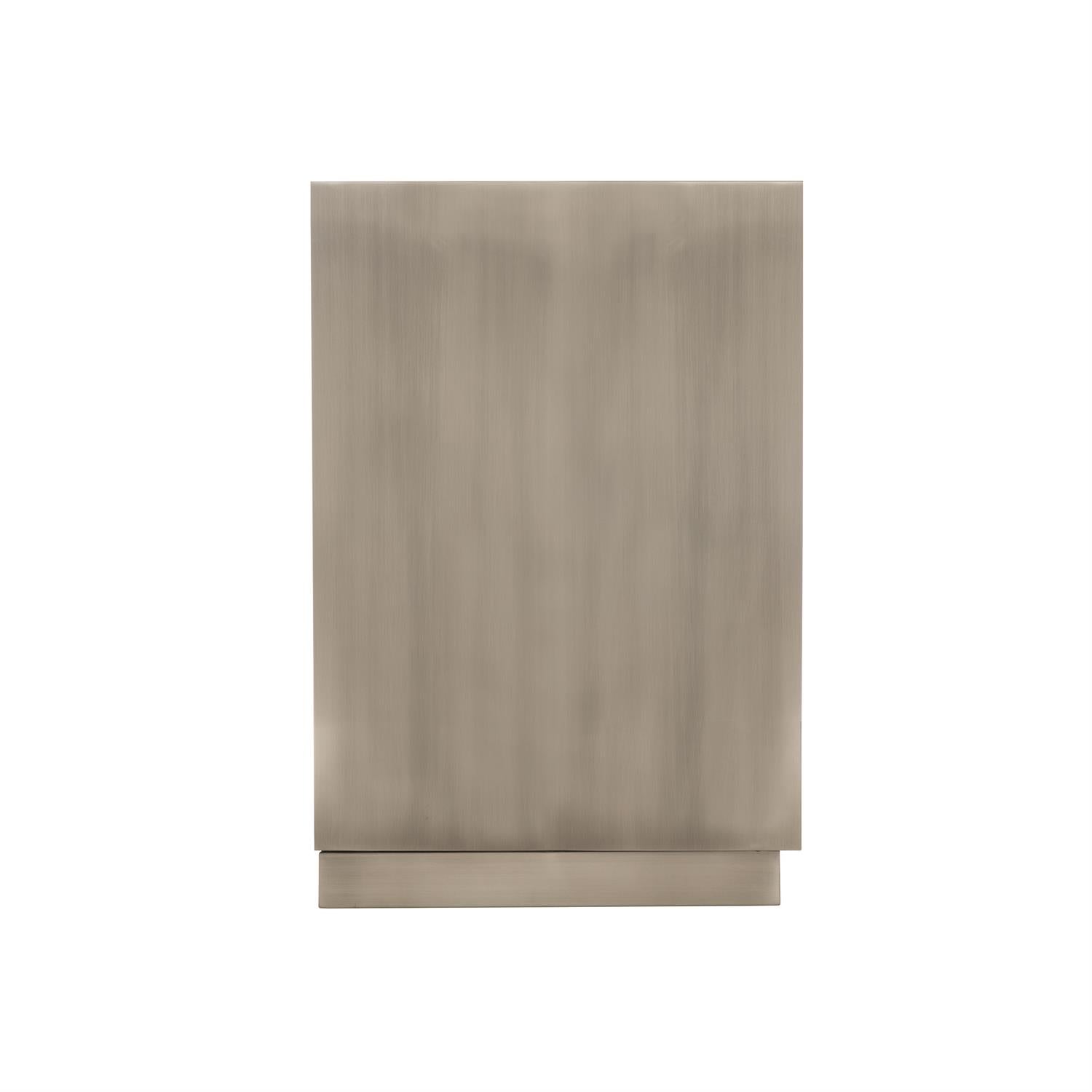 Bernhardt Furniture Trane Nightstand in Cerused Greige