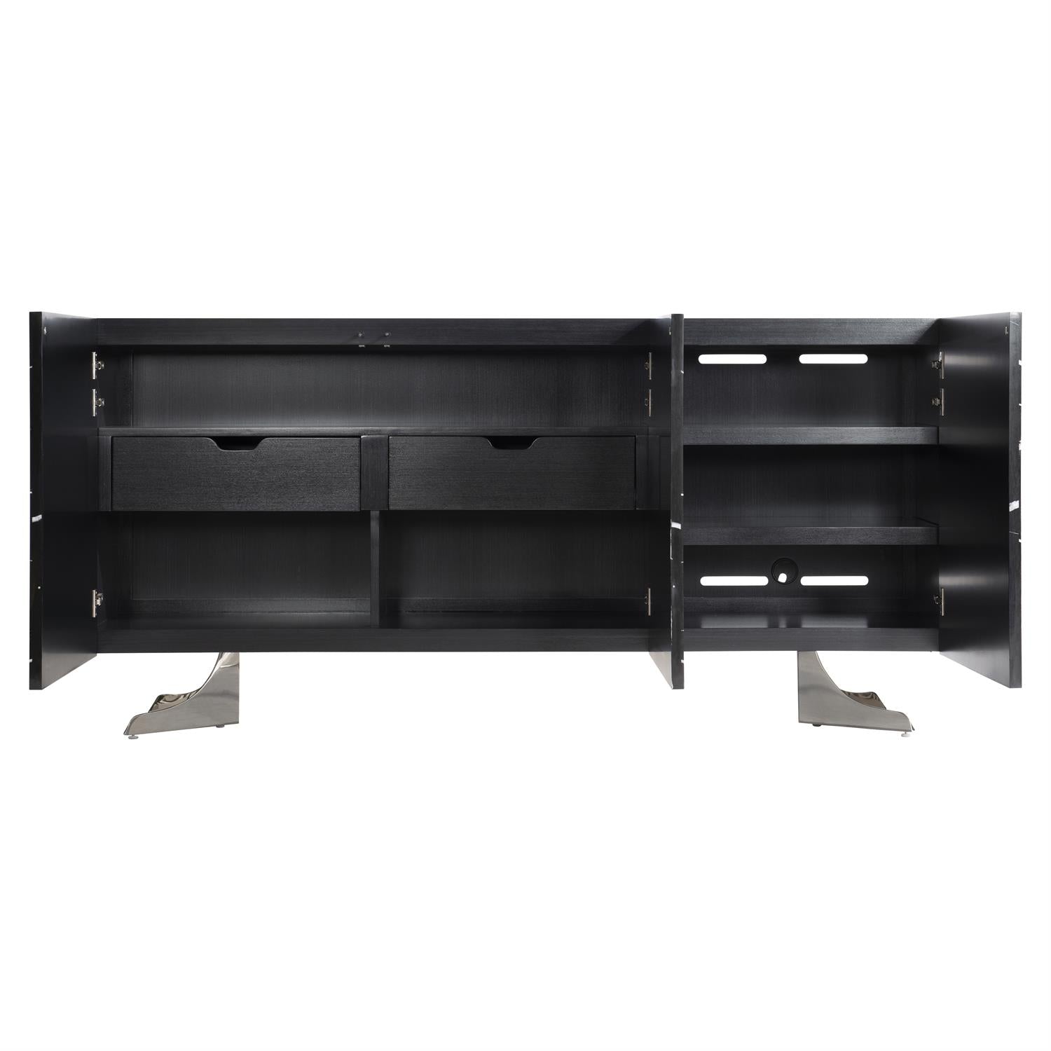 Bernhardt Furniture Imani Buffet in Onyx