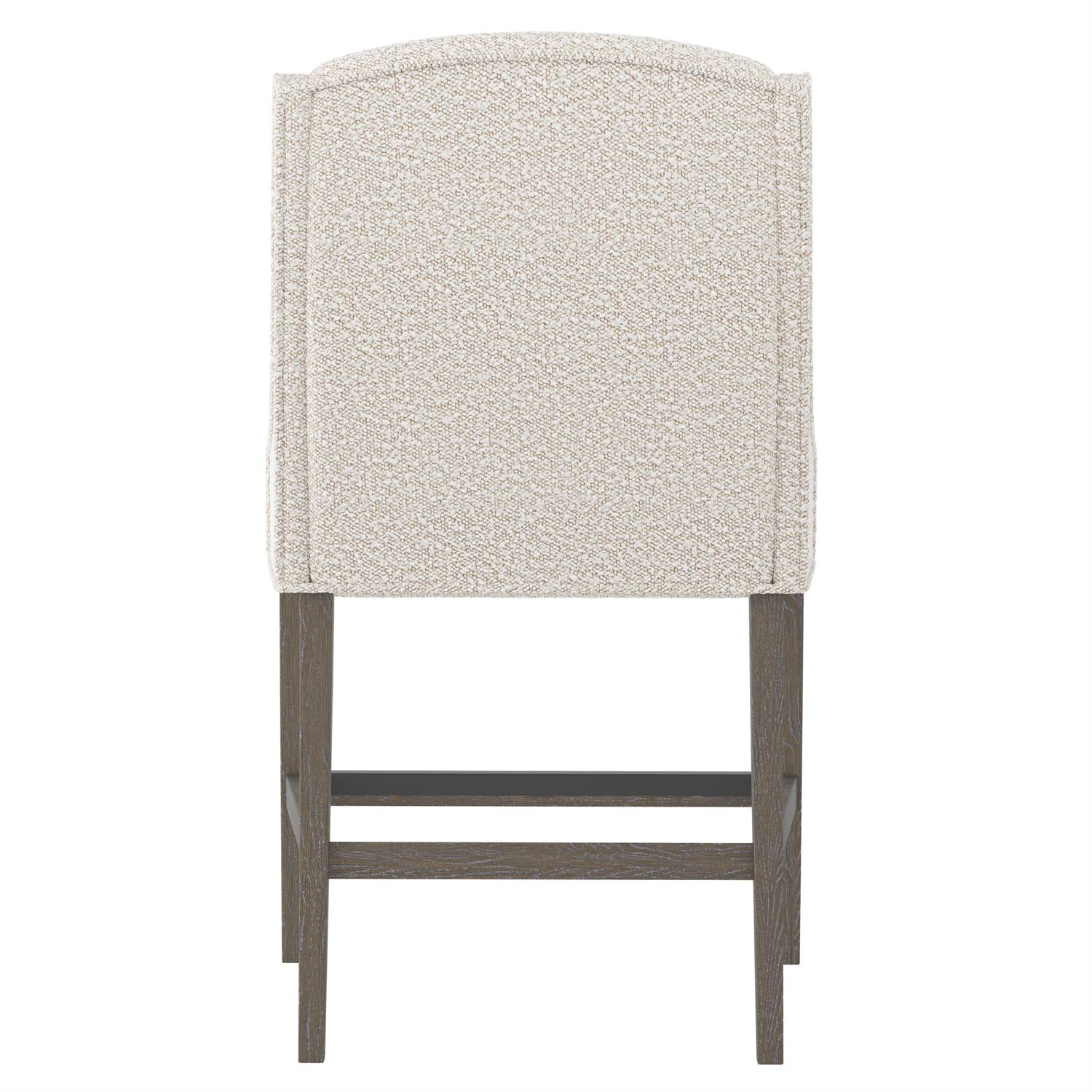 Bernhardt Furniture Slope Fabric Counter Stool in Portobello
