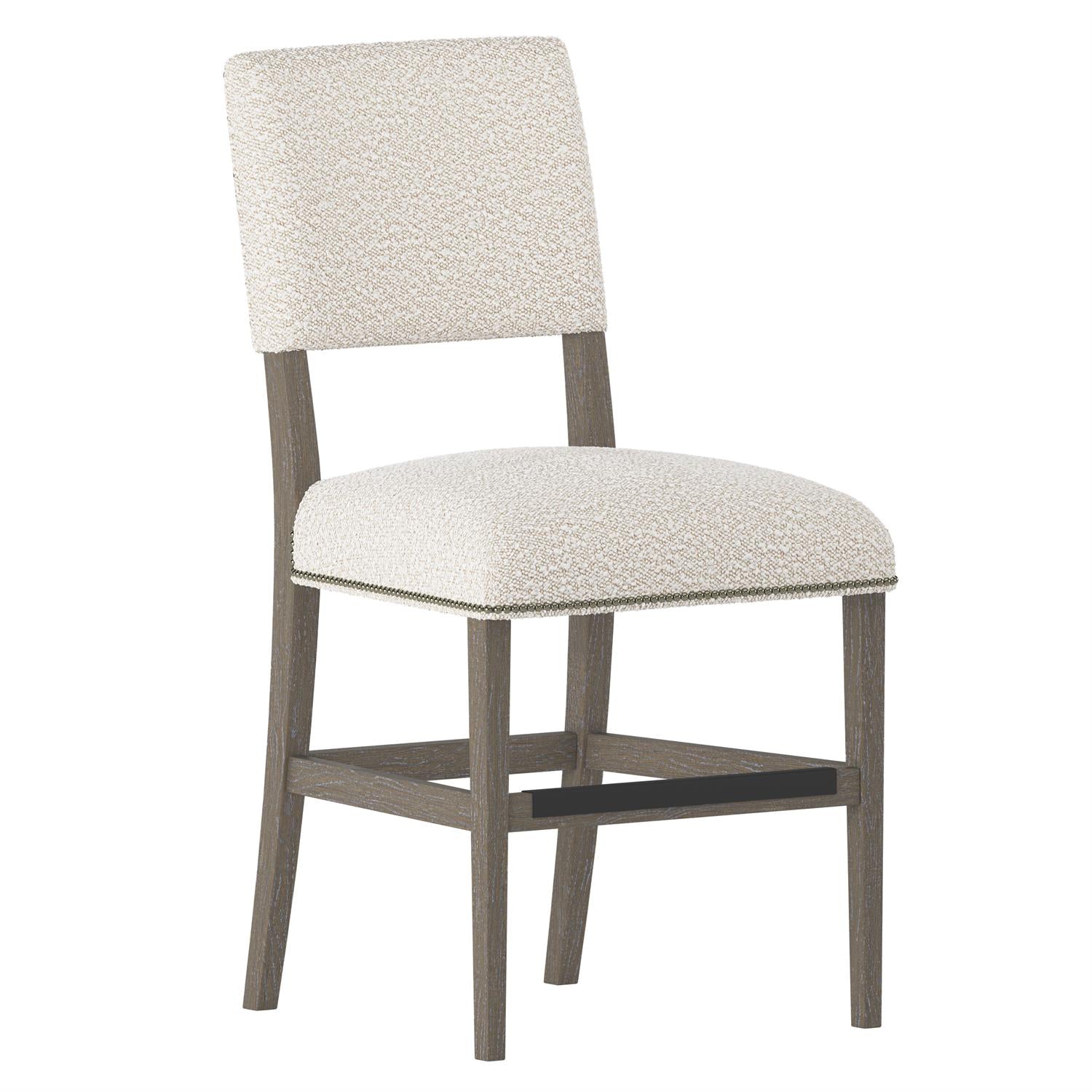 Bernhardt Furniture Moore Fabric Counter Stool in Portobello