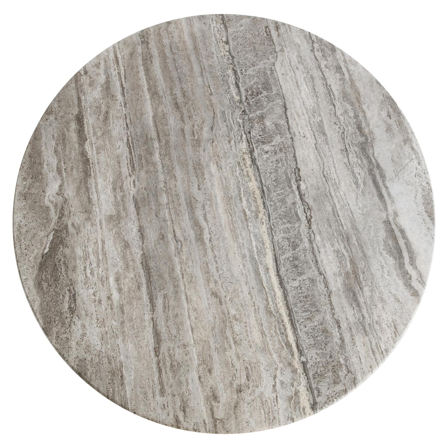 Bernhardt Furniture Equis Round Dining Table in Graphite